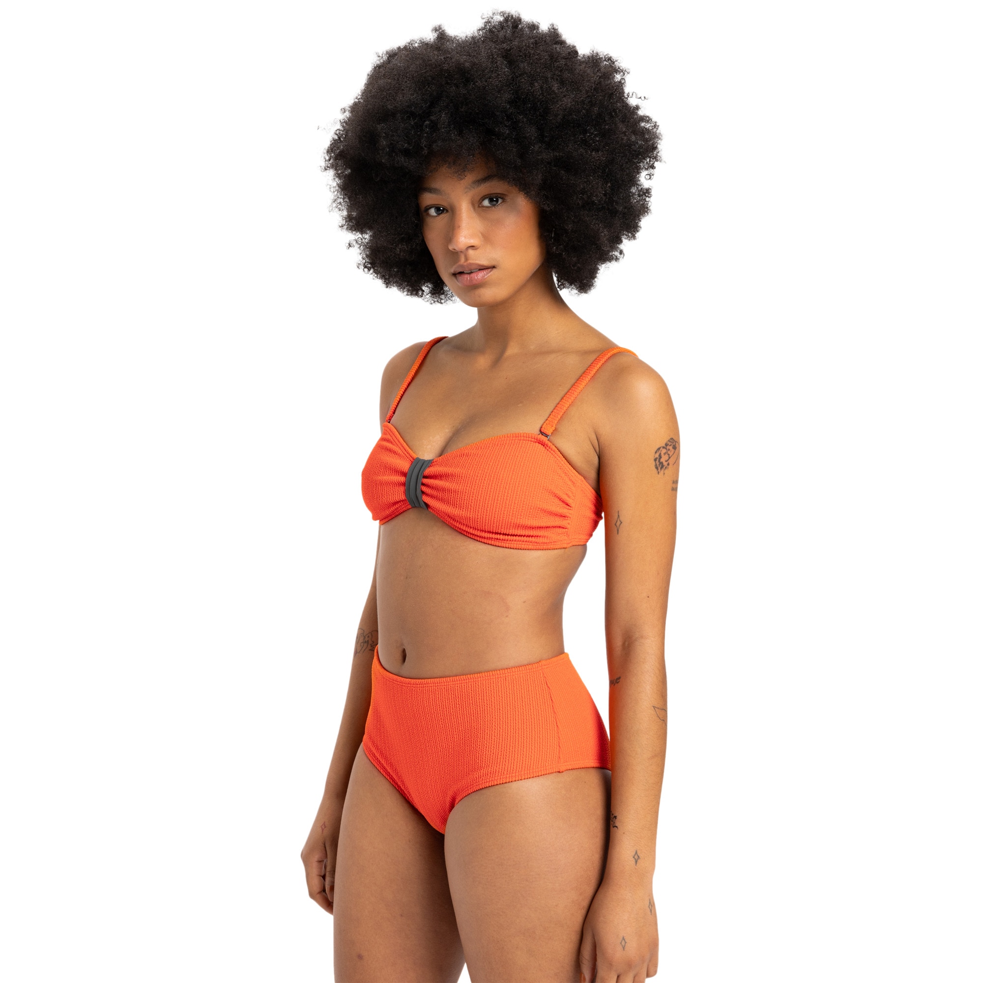 Imagen 1 de Top de mujer Nadora Quiksilver Naranja