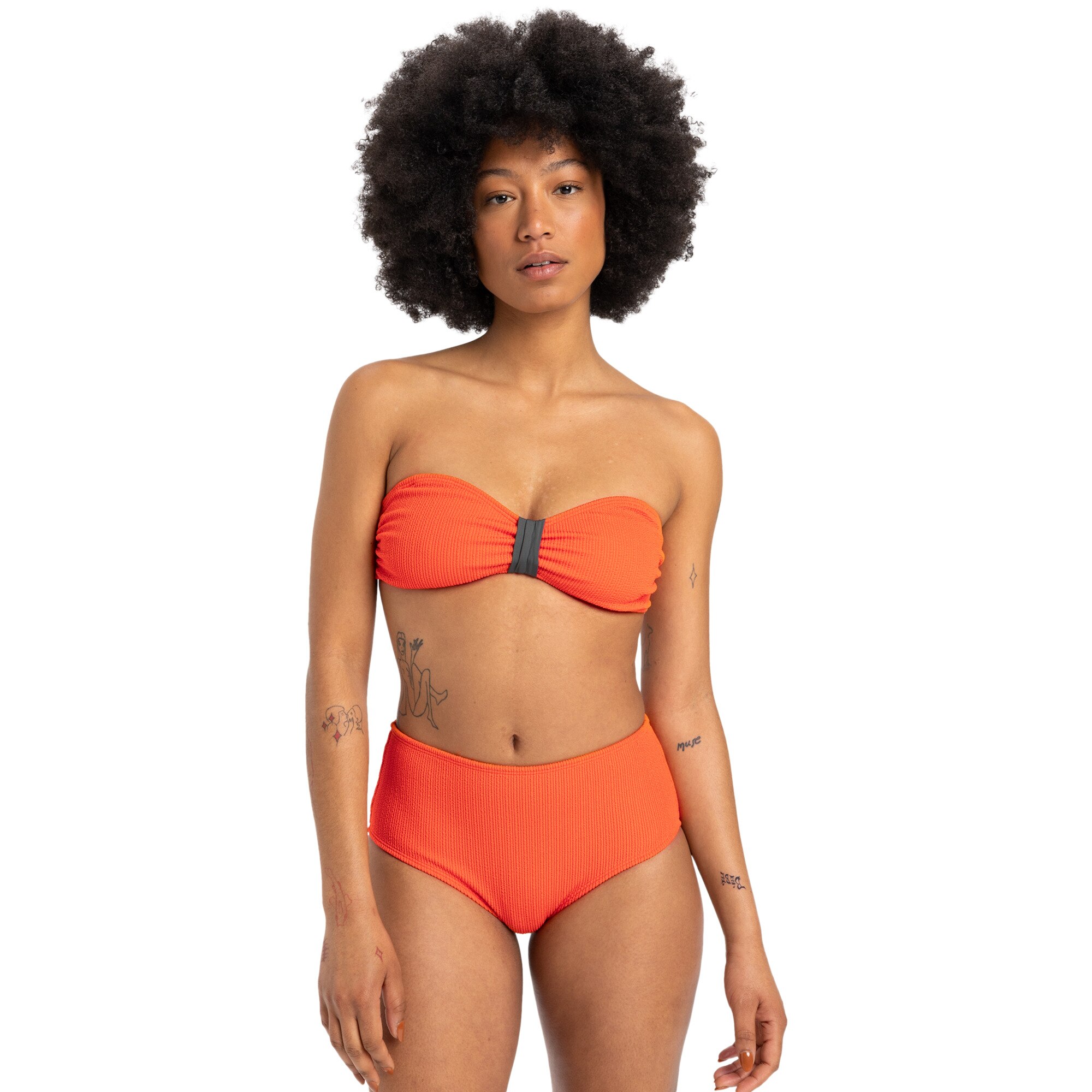 Imagen 4 de Top de mujer Nadora Quiksilver - Naranja Naranja