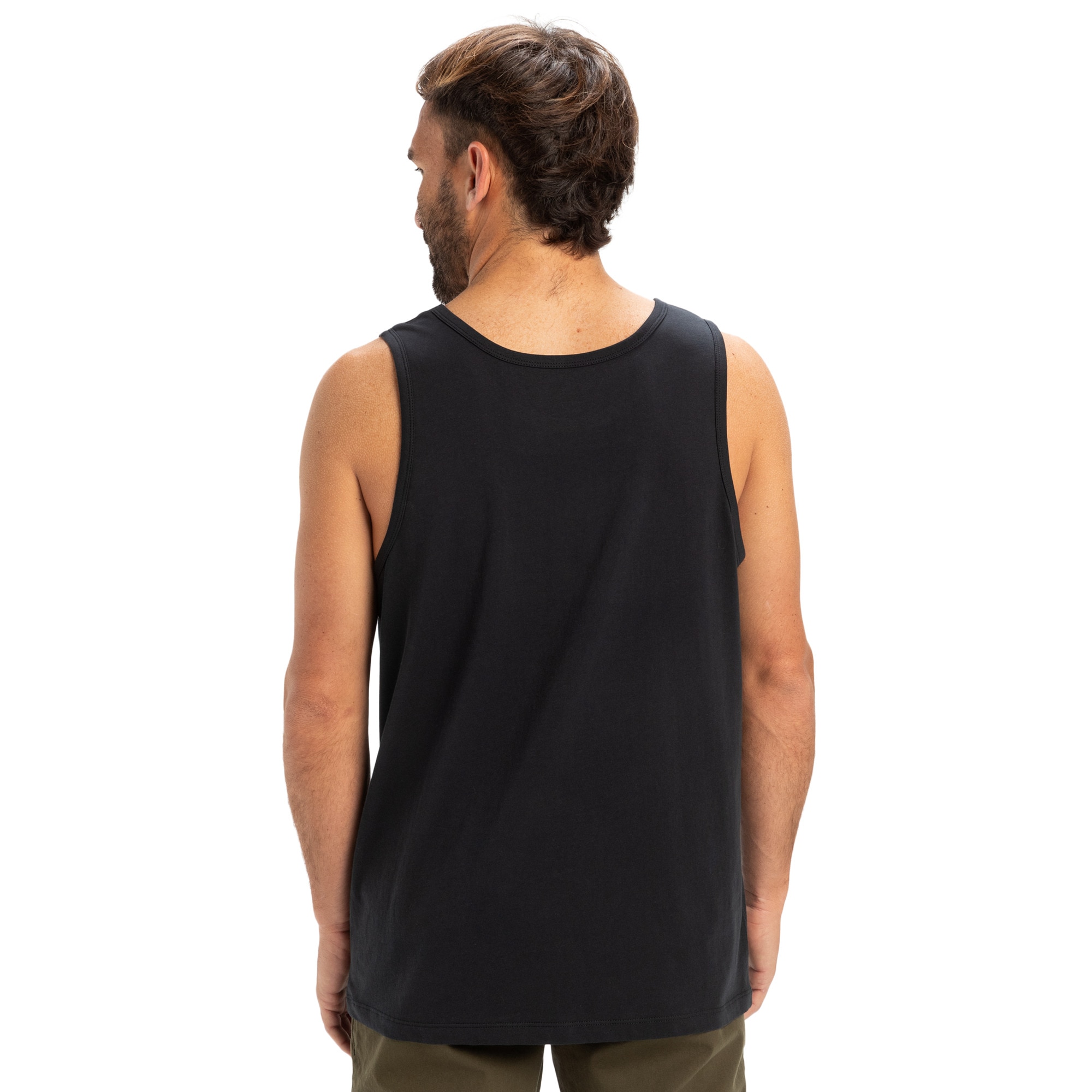 Camiseta de hombre EV Comp Logo Quiksilver - Negro Negro-2