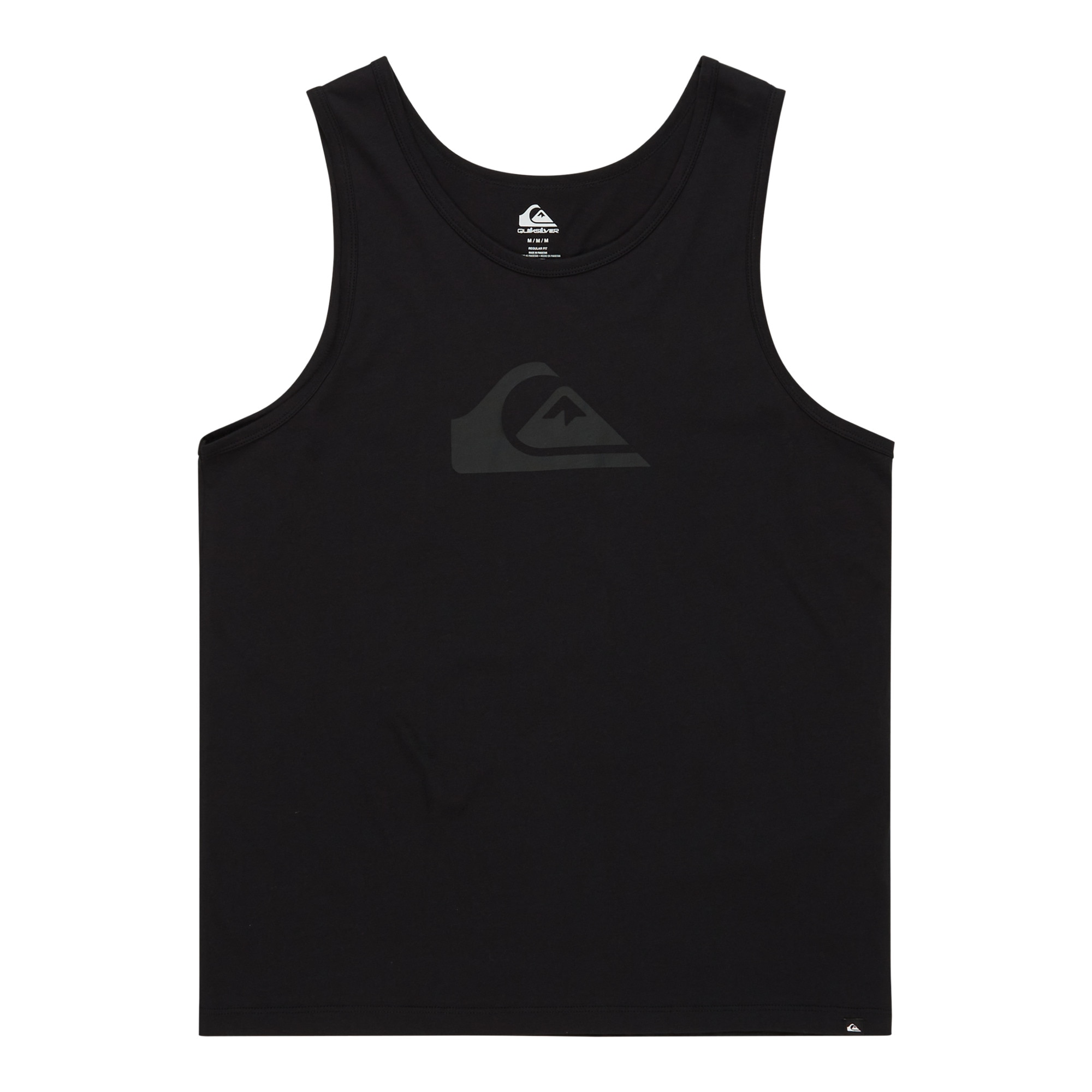 Camiseta de hombre EV Comp Logo Quiksilver - Negro Negro-5