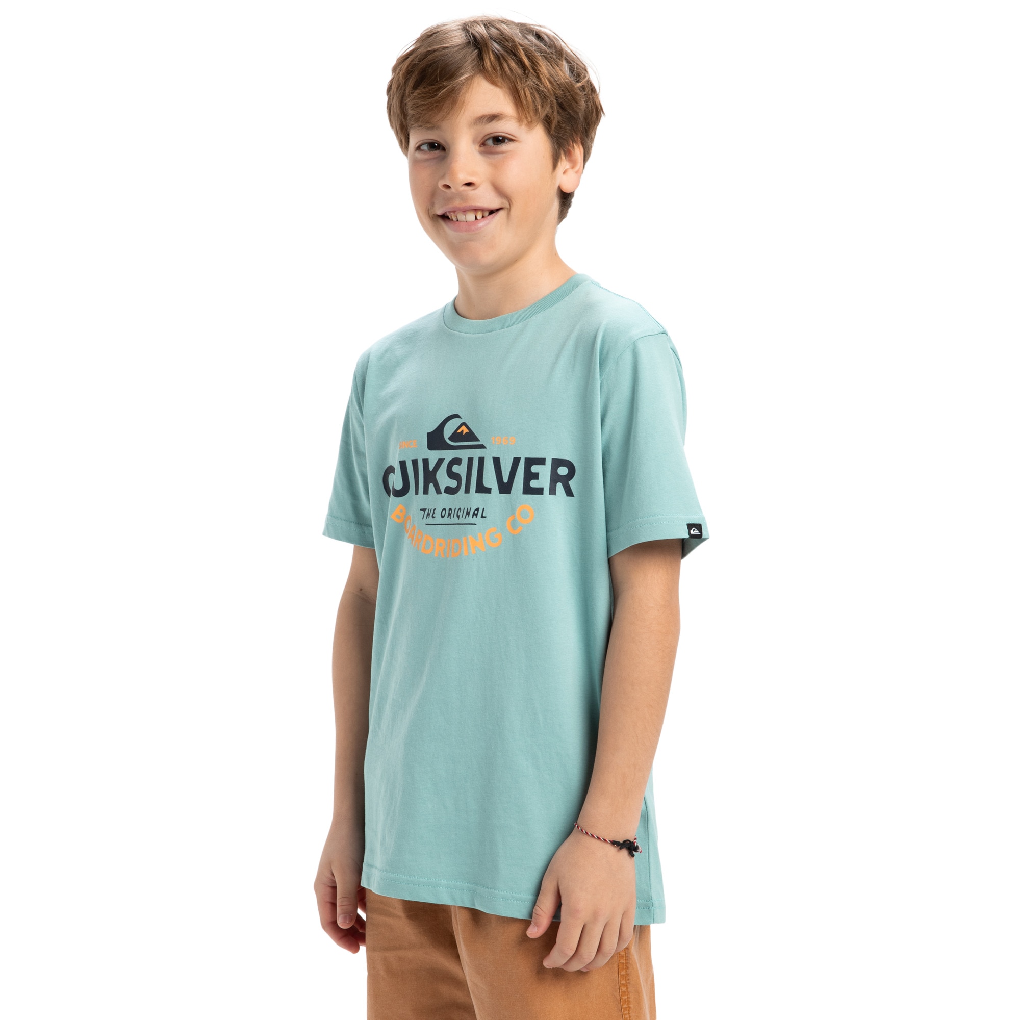 Imagen 1 de Camiseta de niños Ev Typed Out Quiksilver - Azul Azul