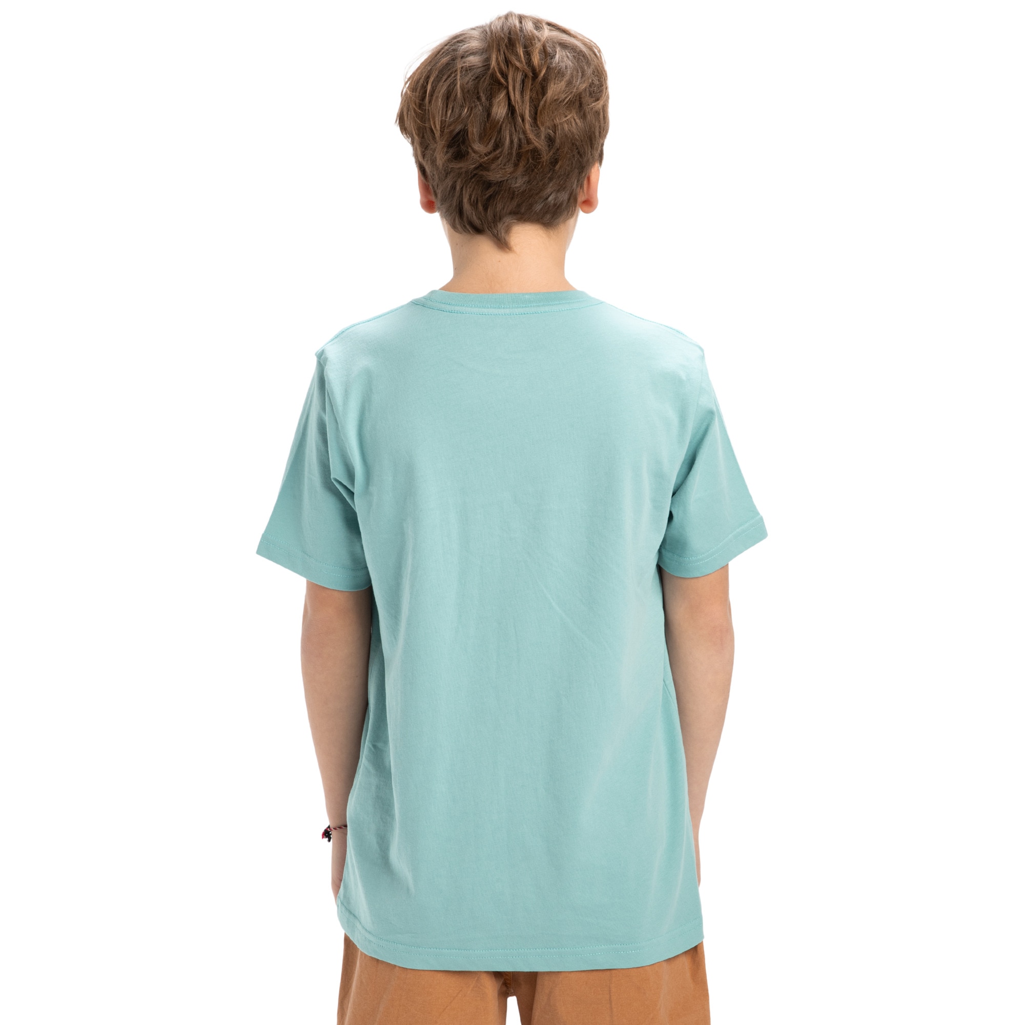 Imagen 2 de Camiseta de niños Ev Typed Out Quiksilver - Azul Azul