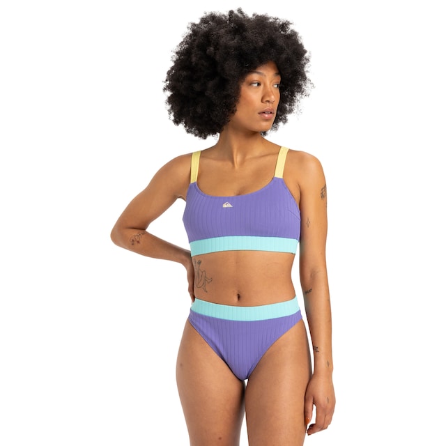 Imagen 0 de Braguita de bikini de cintura media de mujer Hi Cut Quiksilver