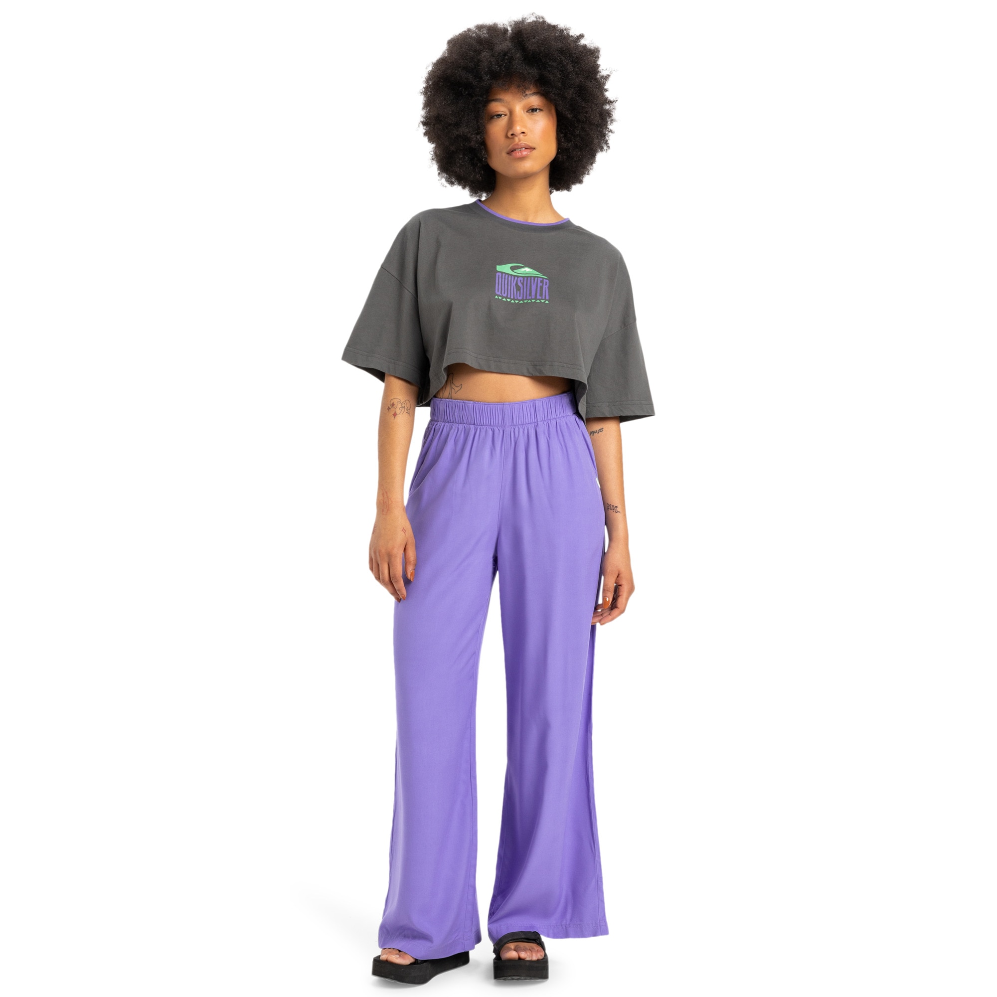 Imagen 0 de Pantalón de mujer Hono Quiksilver Morado