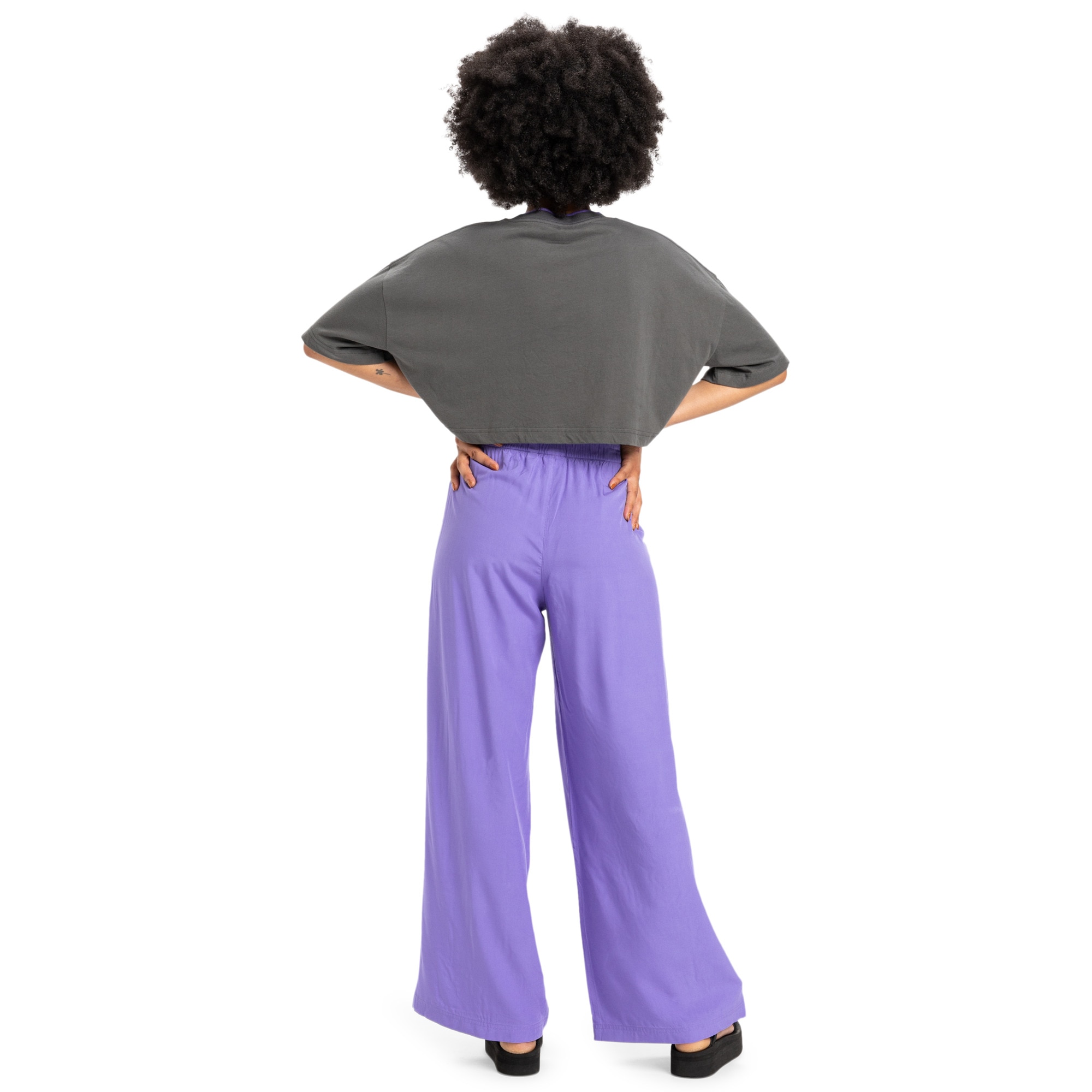 Pantalón de mujer Hono Quiksilver - Morado Morado-2