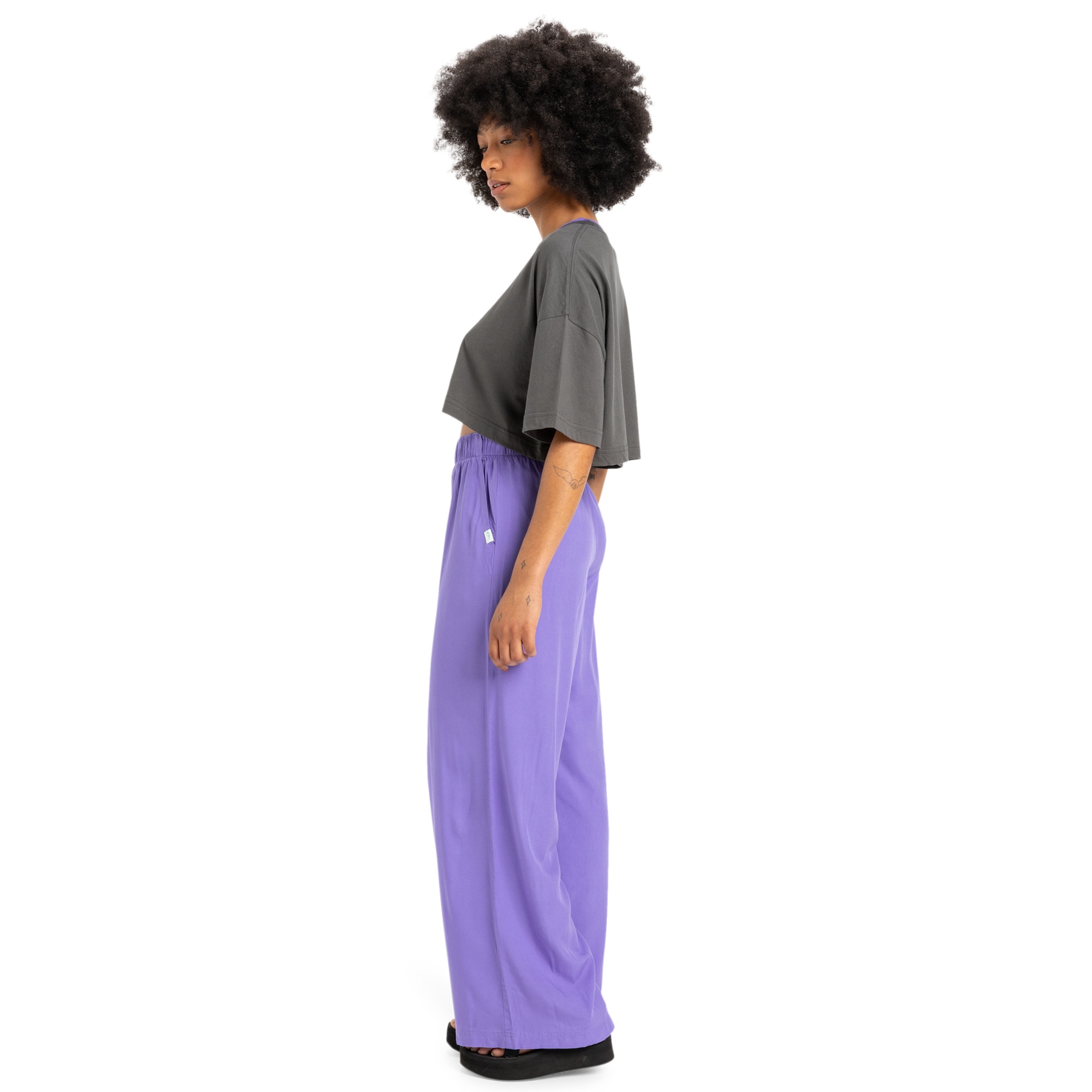 Pantalón de mujer Hono Quiksilver - Morado Morado-3