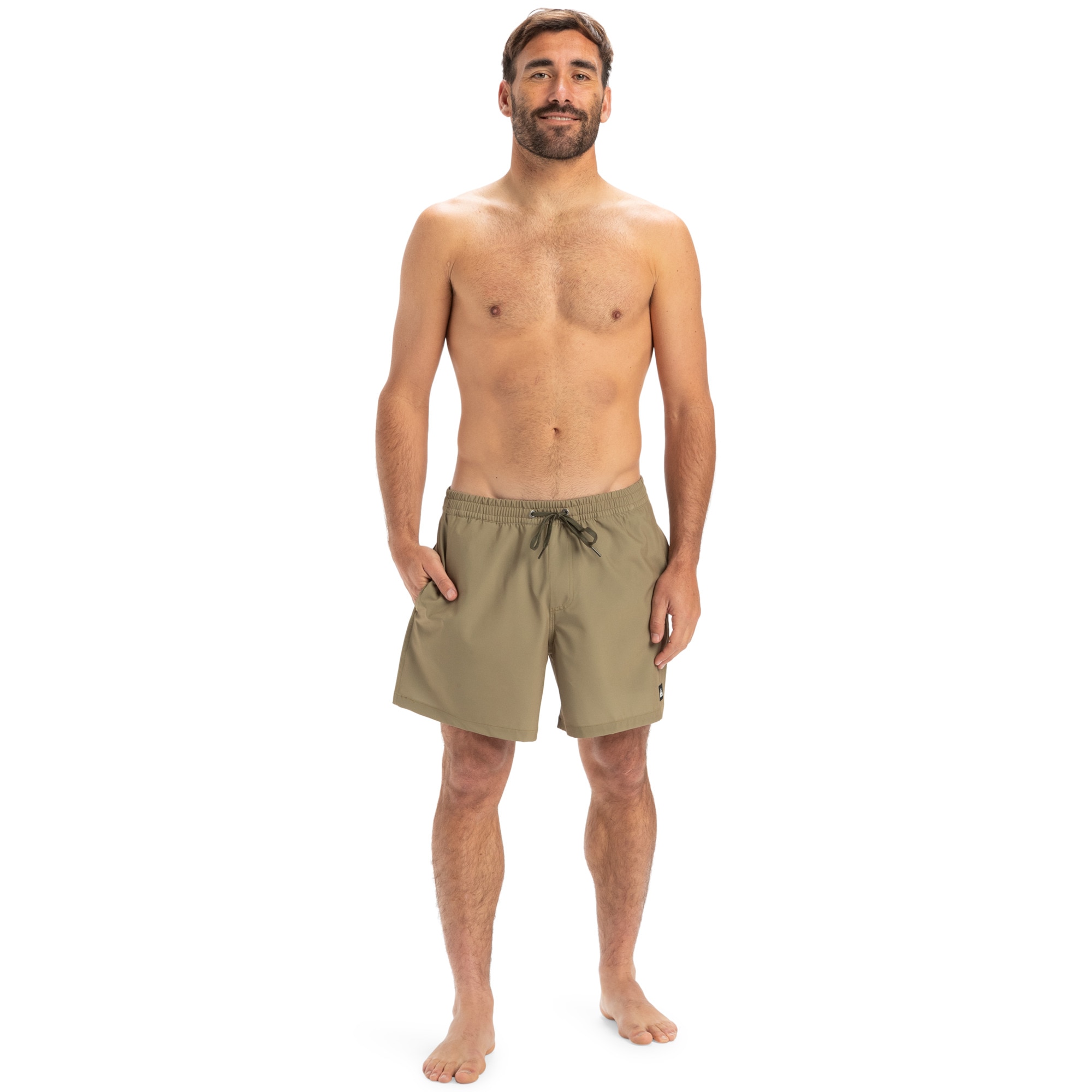 Bañador de hombre Surfsilk Solid 16" Quiksilver - Beige Beige-6