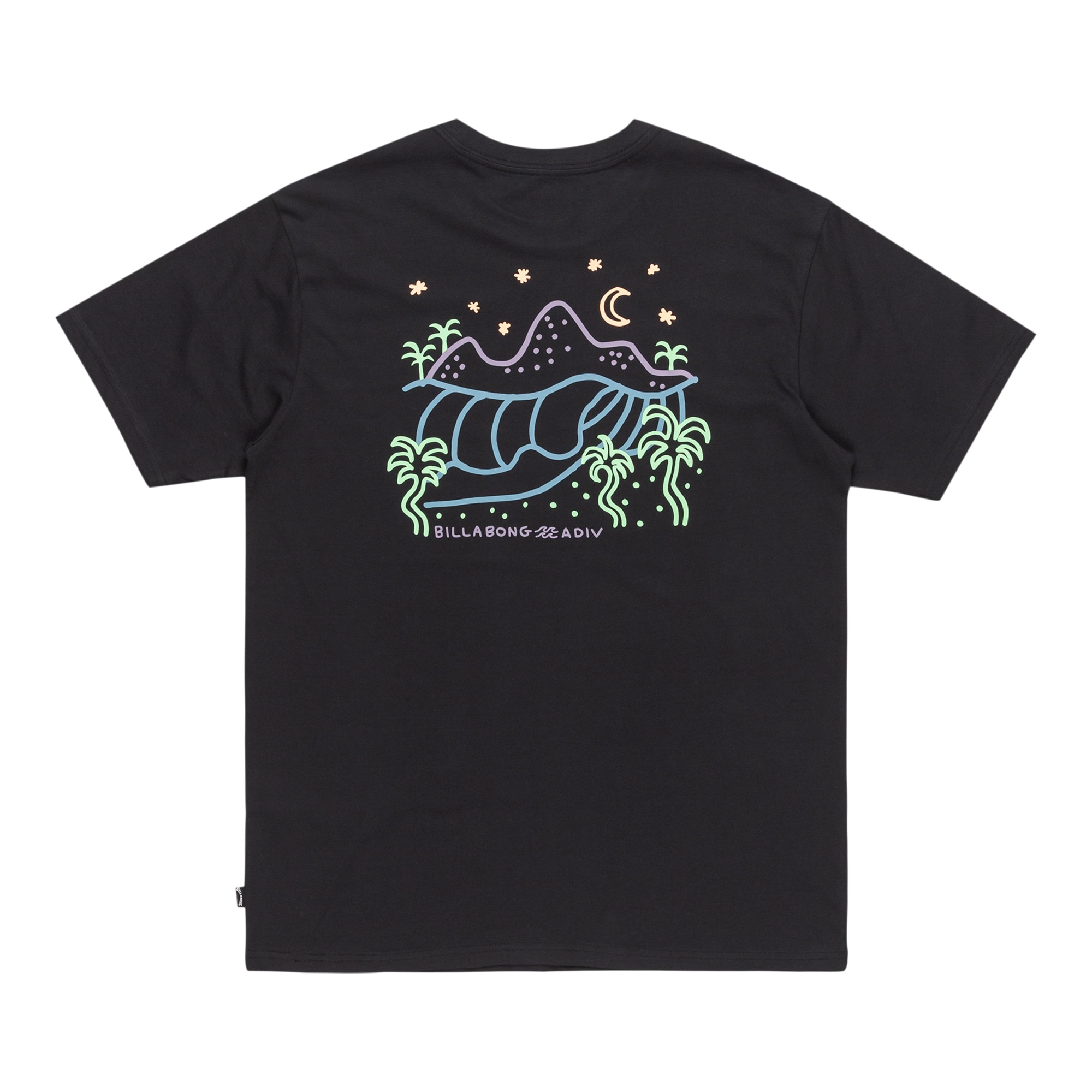 Camiseta de hombre Shine Billabong - Negro Negro-2