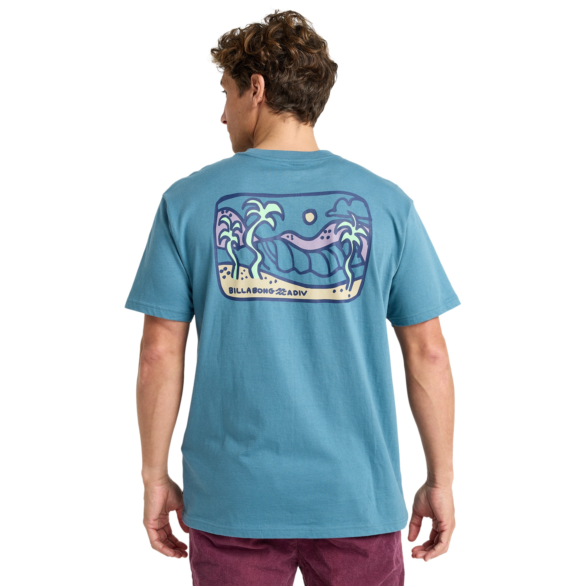 Camiseta de hombre Shine Billabong - Azul Azul-2