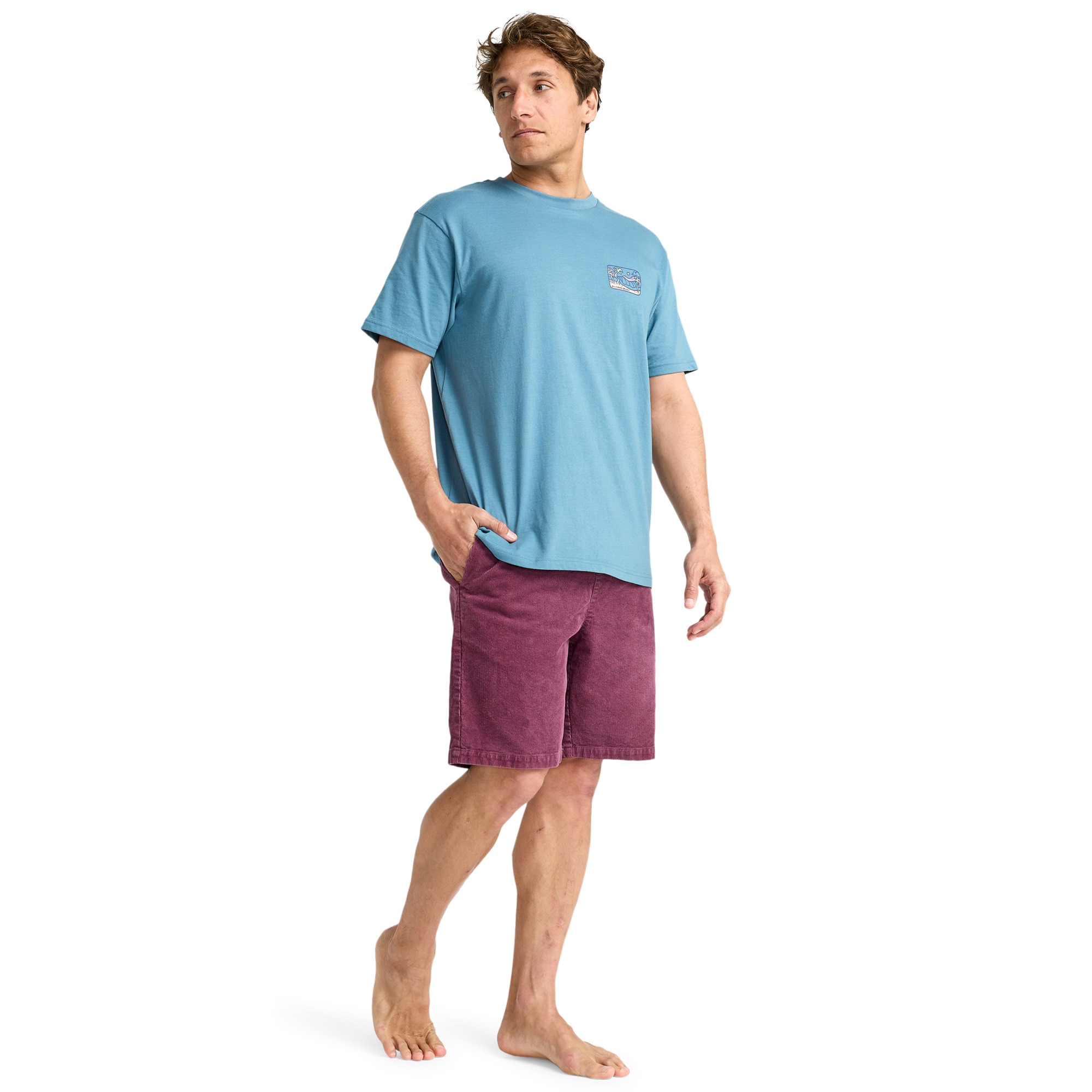 Camiseta de hombre Shine Billabong - Azul Azul-5