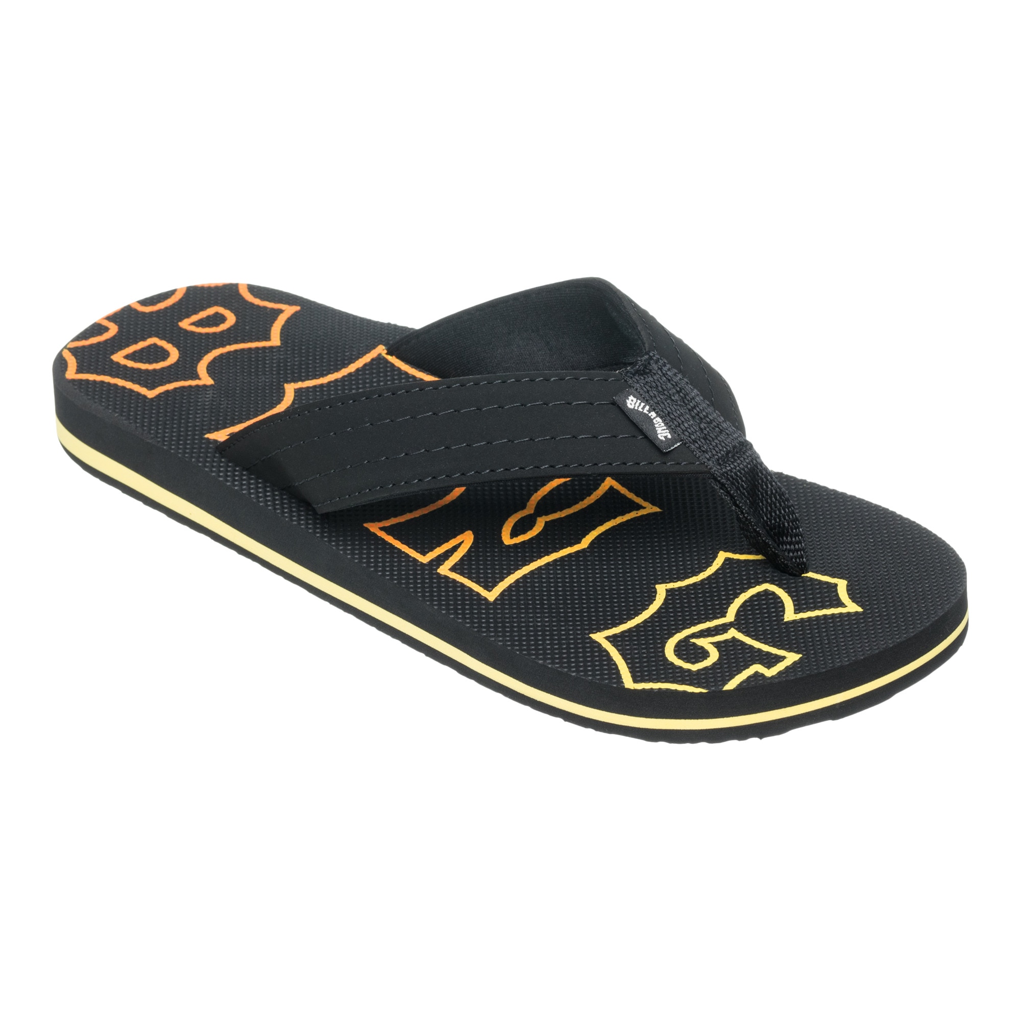 Chanclas de niños All Day Billabong - Negro / Naranja Negro / Naranja-1