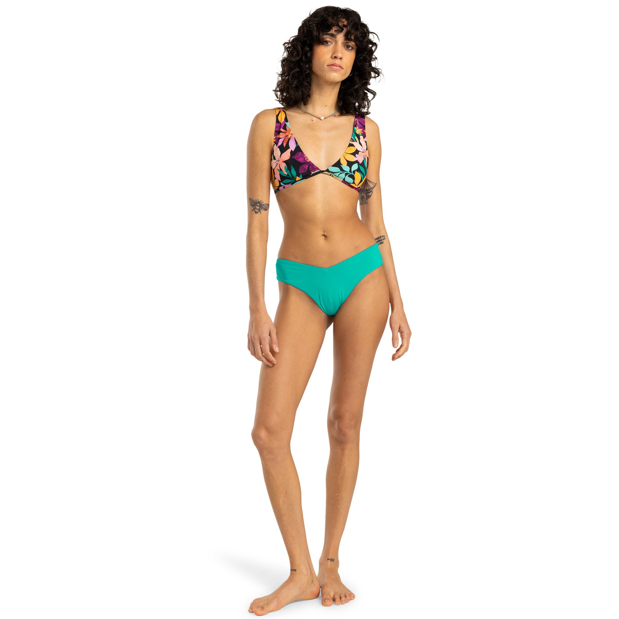 Top de Bikini de mujer Sol Searcher Ava Billabong - Azul Azul-3