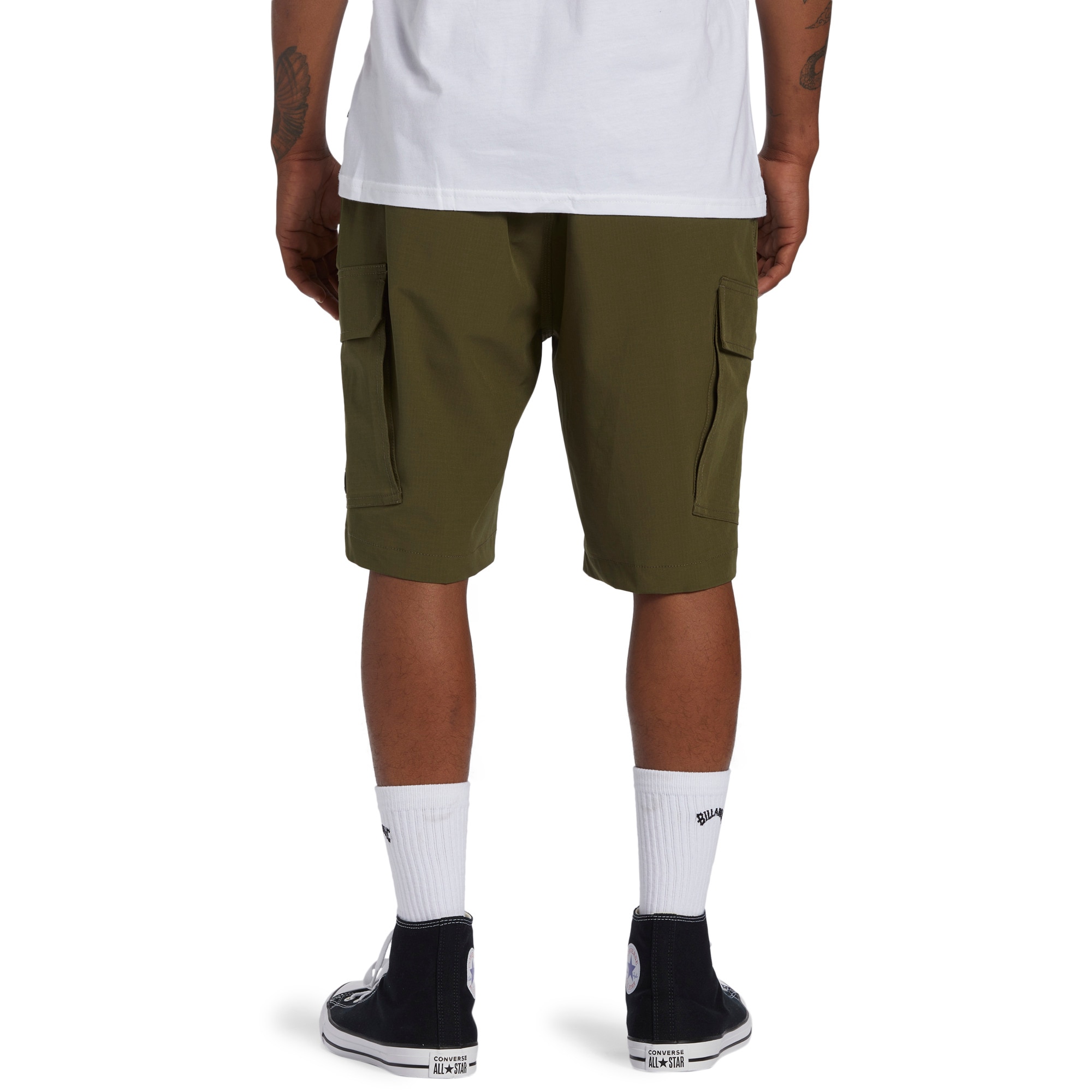 Pantalón corto de hombre Surftrek Transport 19" Billabong - Verde Verde-3