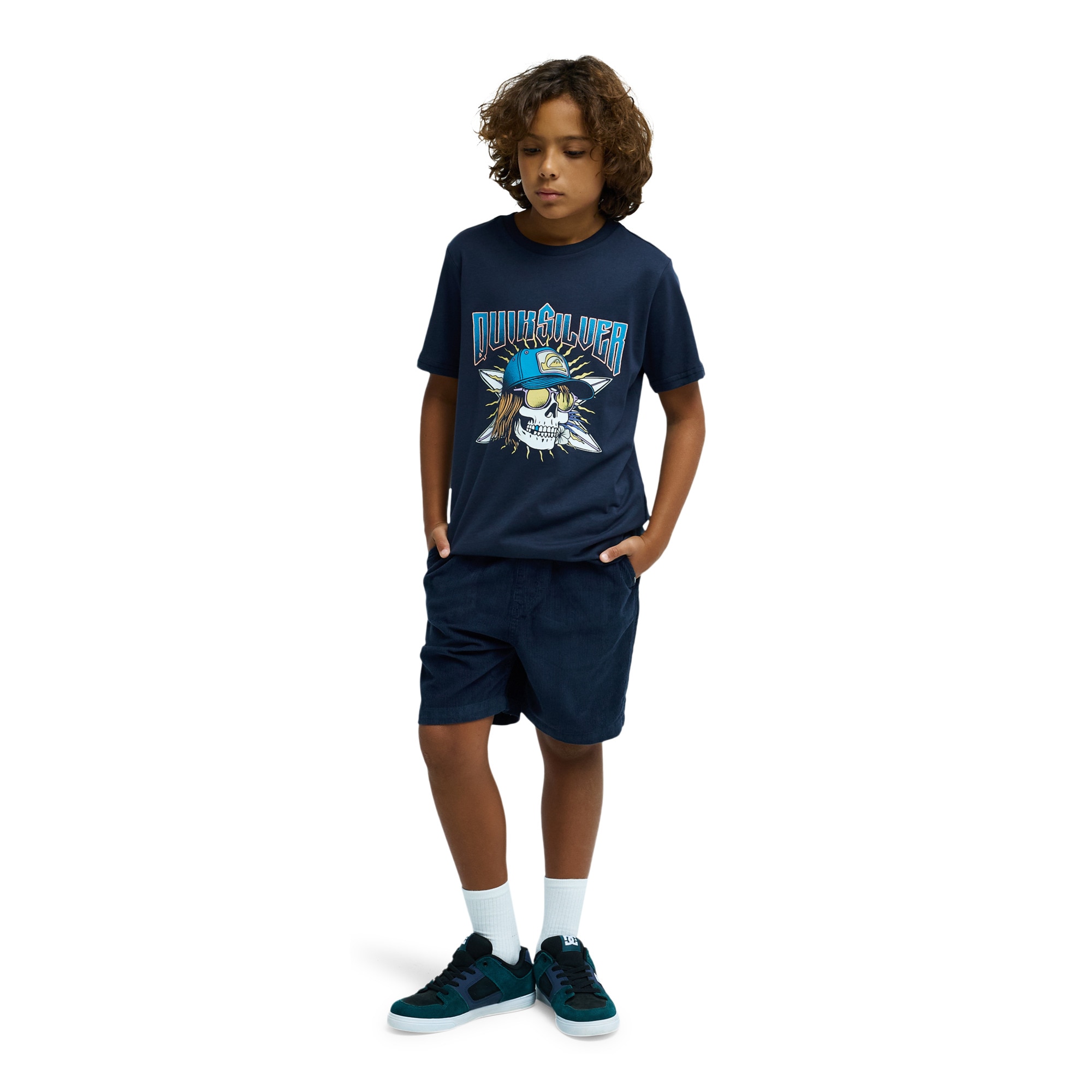 Pantalón corto de niños Taxer Quiksilver - Azul Azul-5