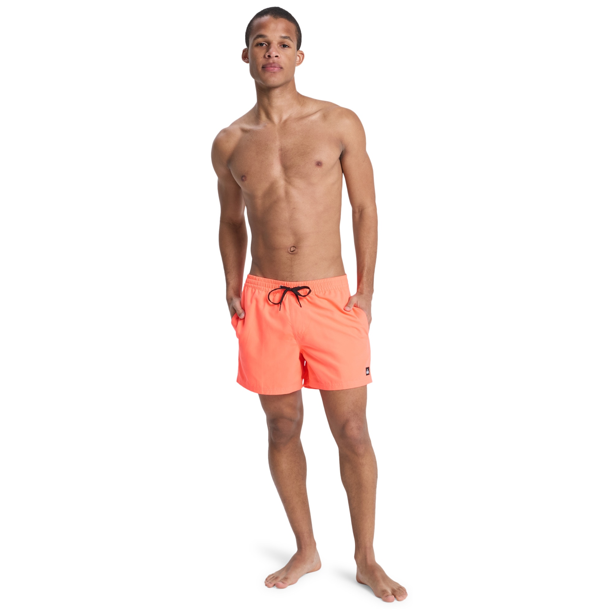 Short de hombre Everyday Solid Volley 15" Quiksilver - Rosa Rosa-6