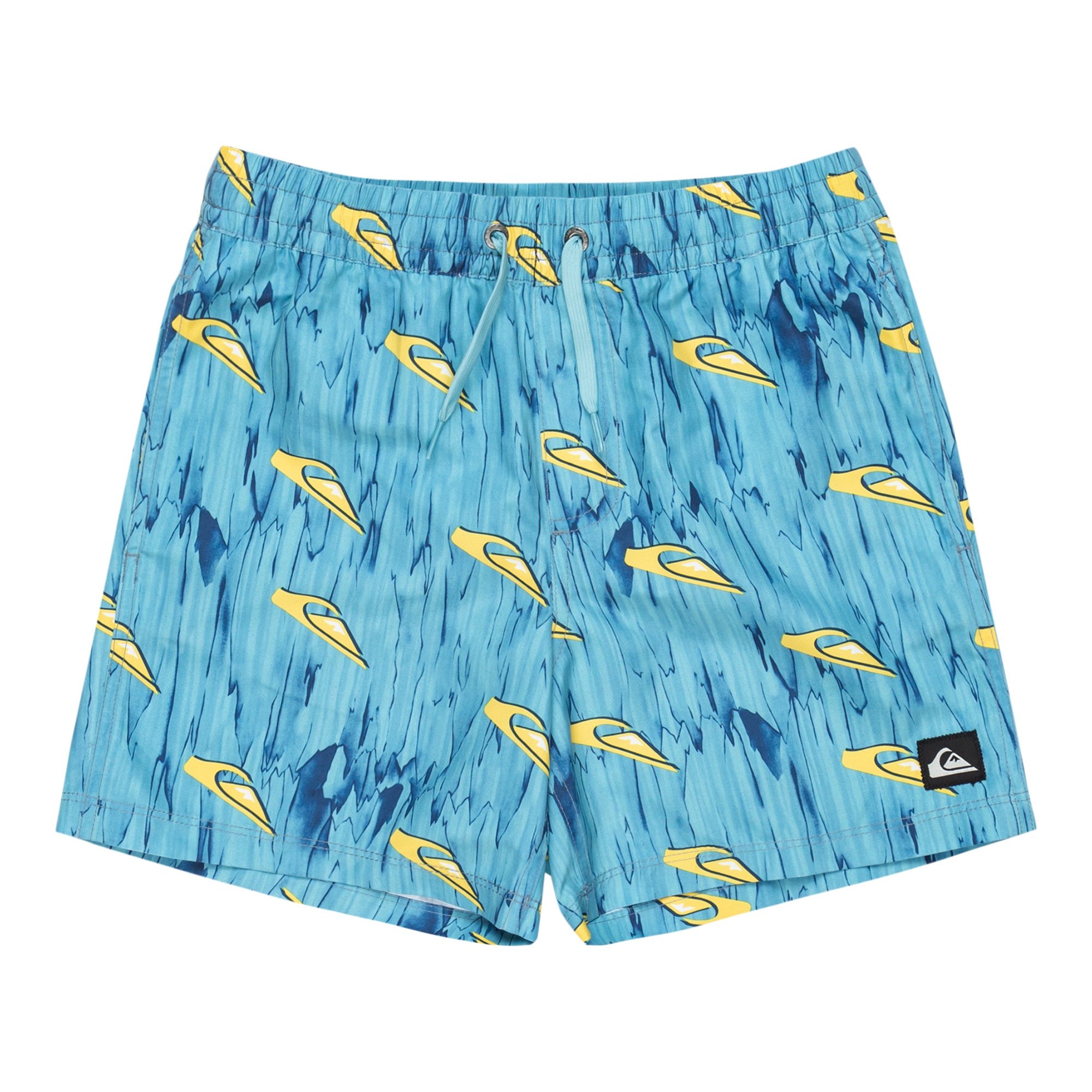 Quiksilver Short de Natación de niños Next Gen 14" Azul / Amarillo