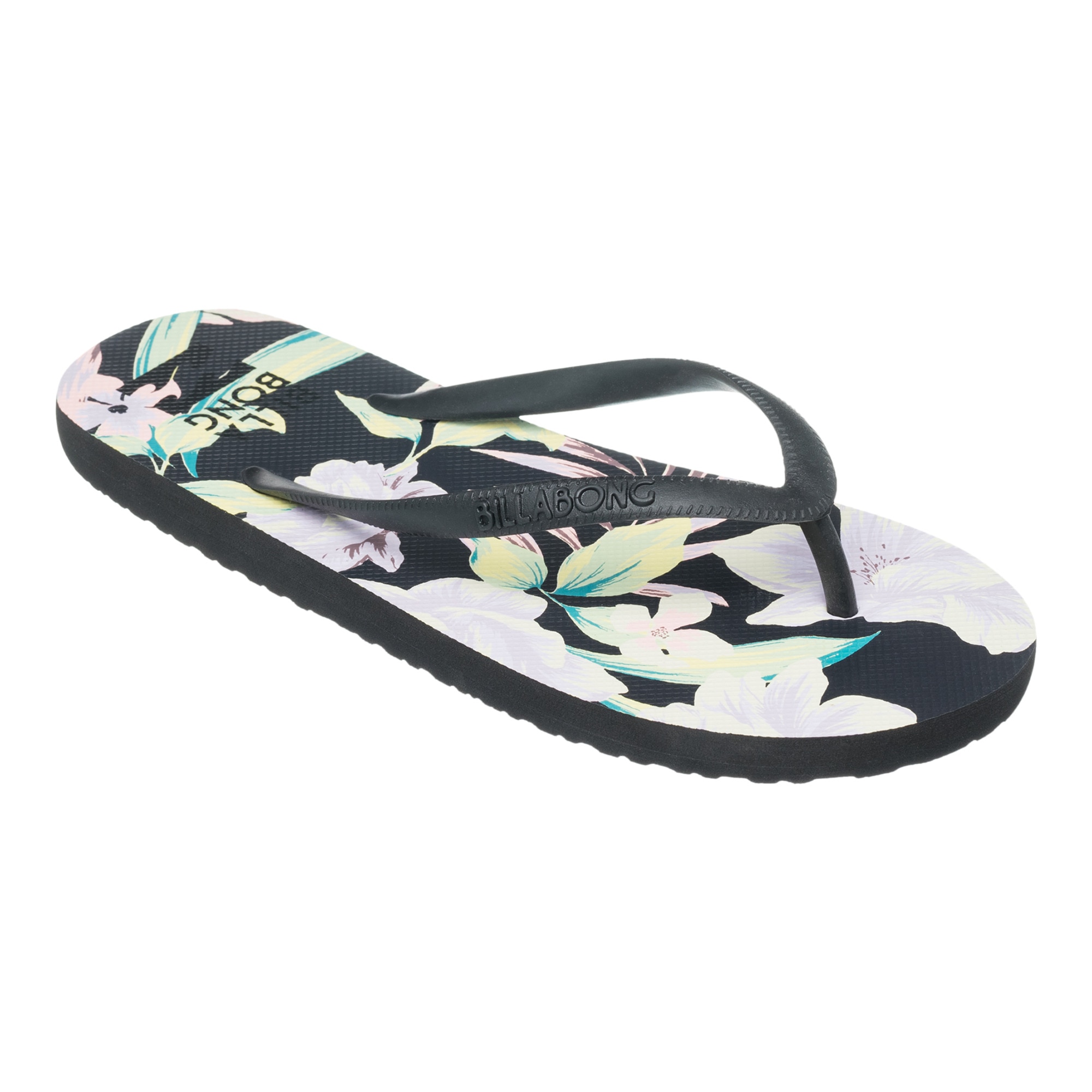 Billabong Chanclas de mujer Dama Negro / Rosa