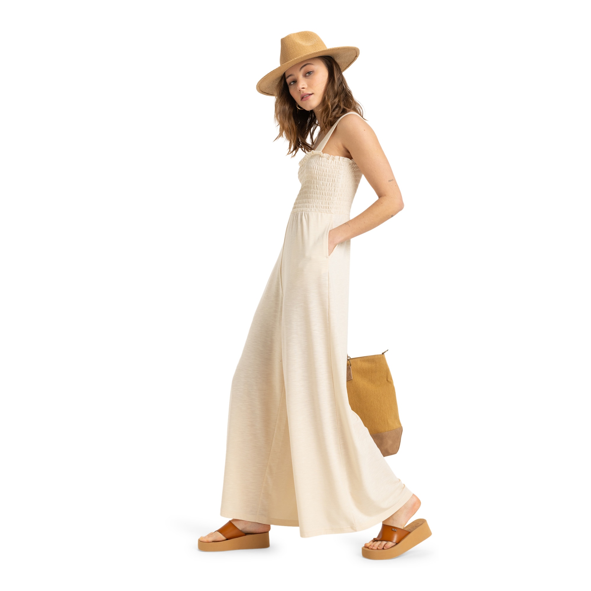 Mono de mujer Just Passing By Roxy - Natural Natural-2