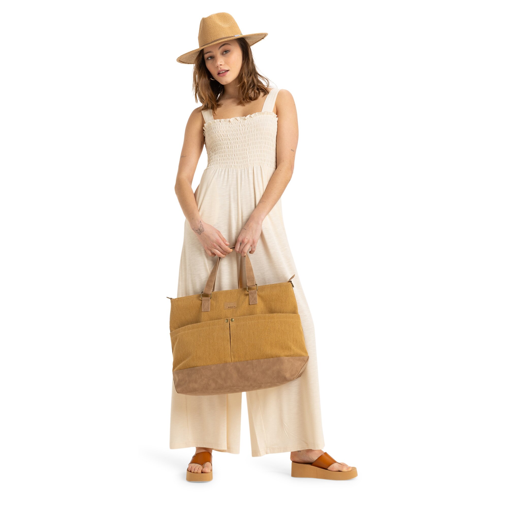 Mono de mujer Just Passing By Roxy - Natural Natural-4