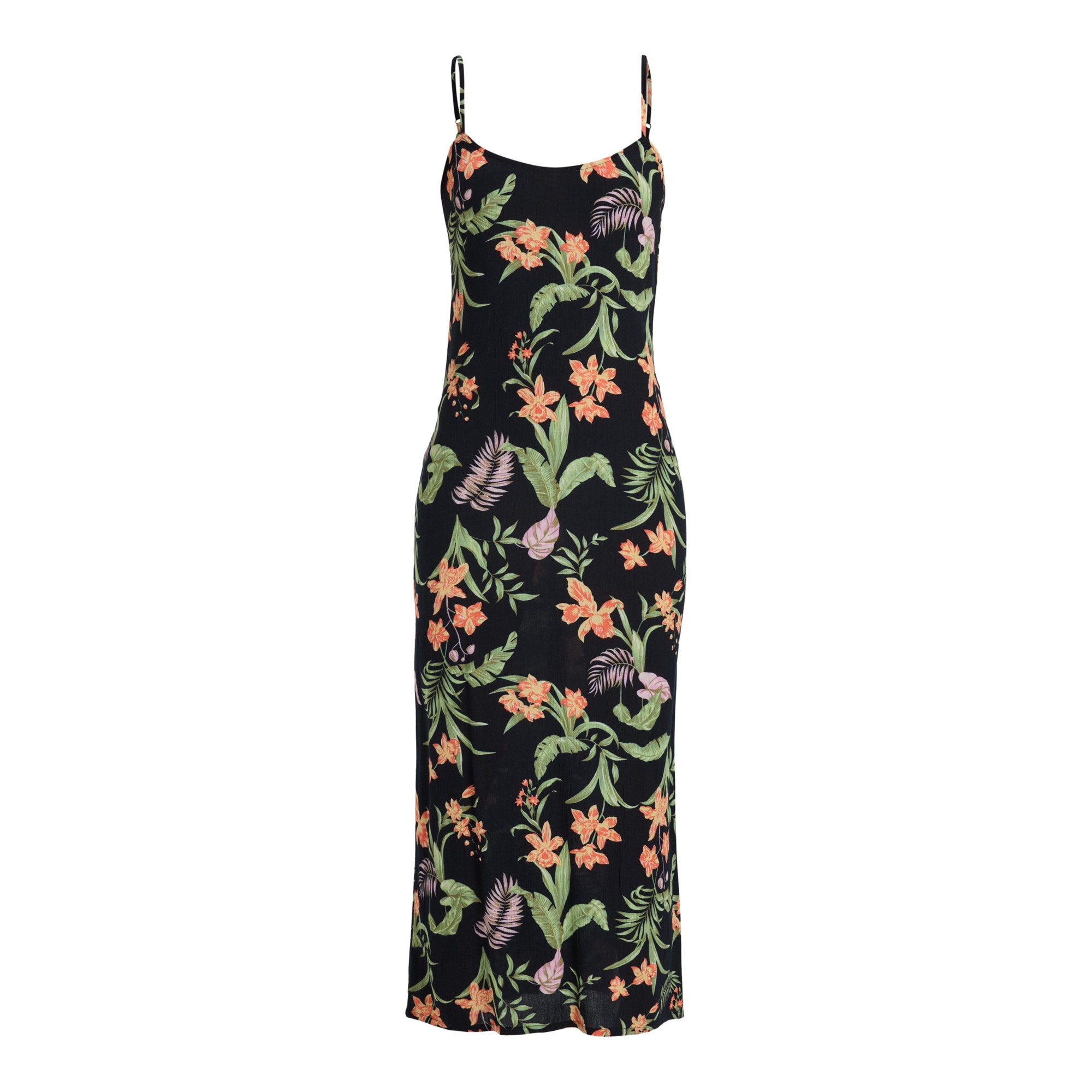 Roxy Maxivestido de mujer Rainbow Shores Negro