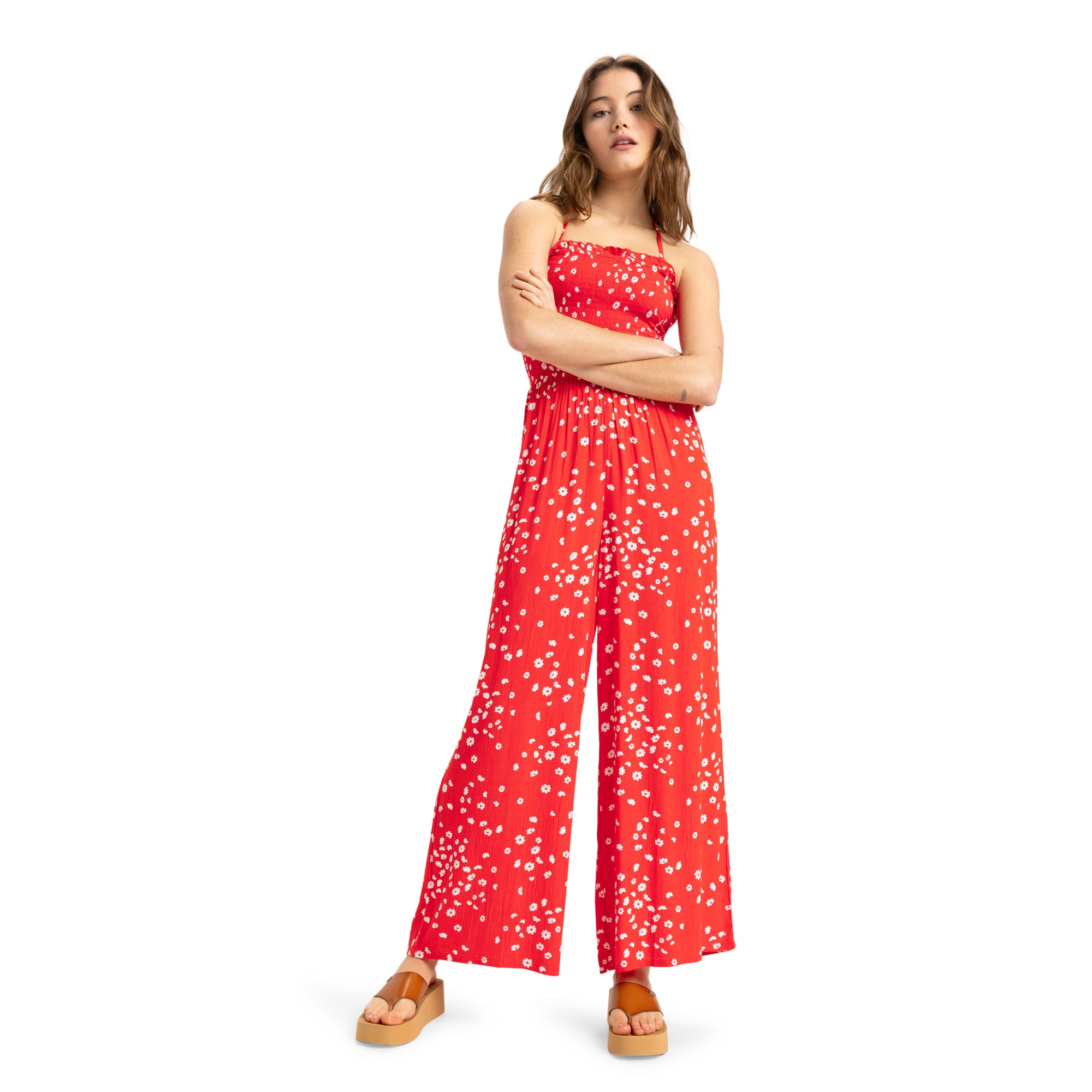 Roxy Mono de mujer Palm Groves Rojo