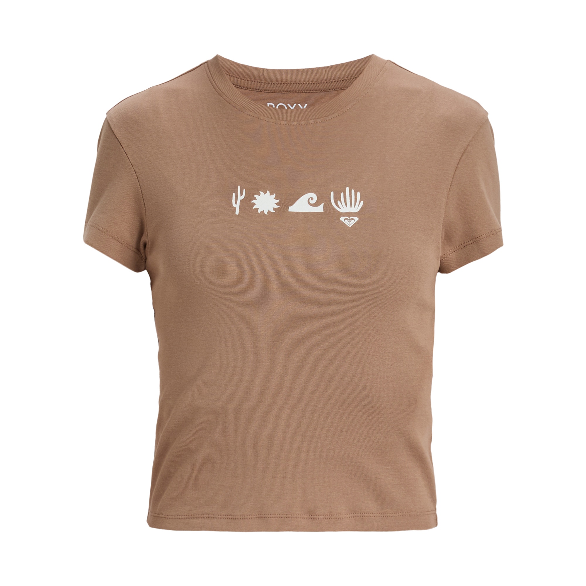 Roxy Camiseta de mujer Beach Love Rosa