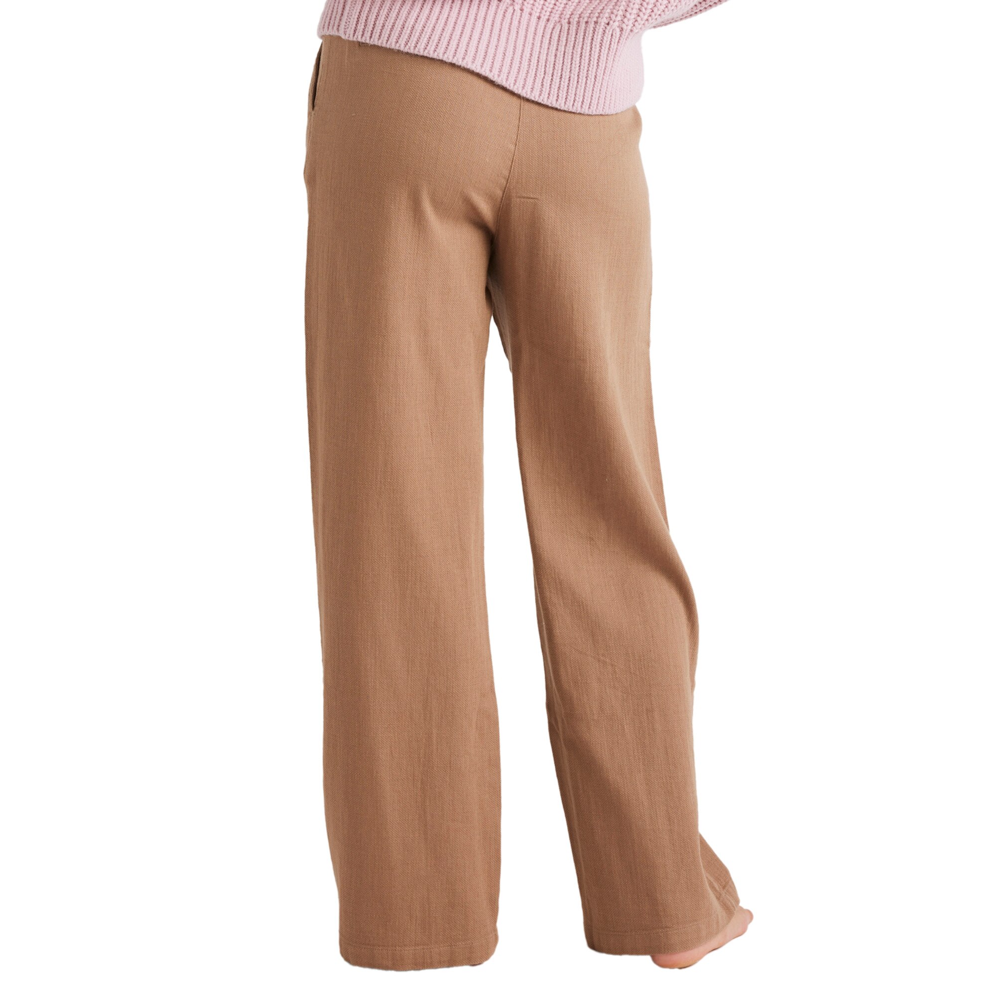 Pantalón de mujer Attractive Light Roxy - Morado Marrón-2
