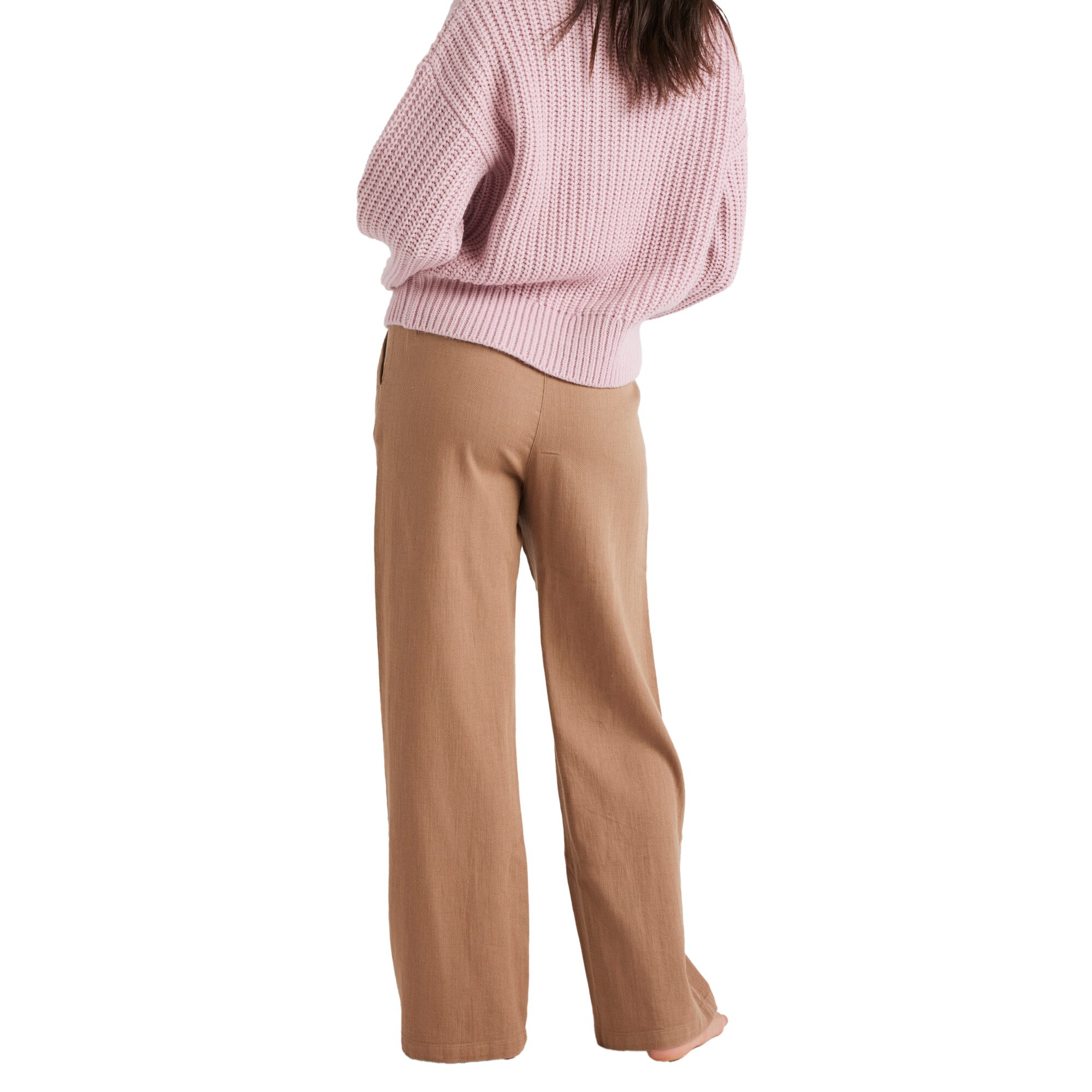Pantalón de mujer Attractive Light Roxy - Morado Marrón-5
