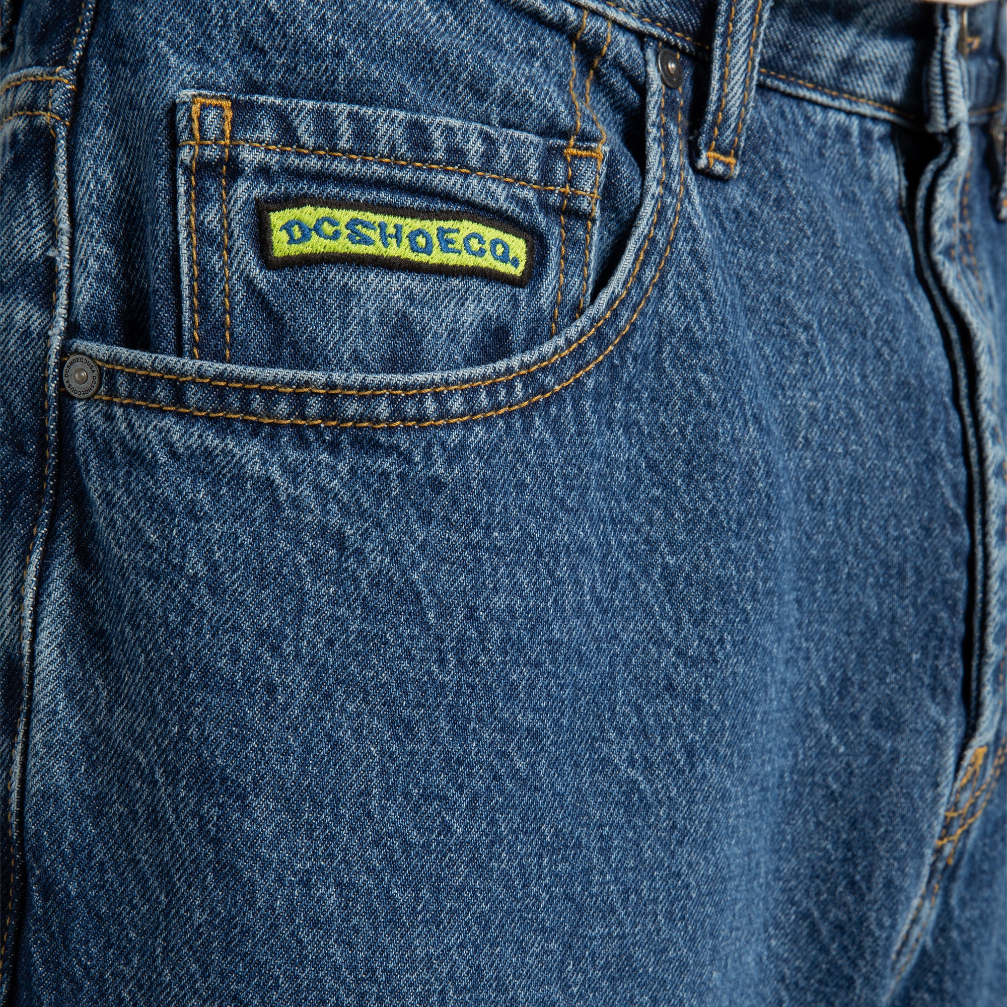 Pantalón de hombre Worker Baggy DC Shoes - Azul Azul-4
