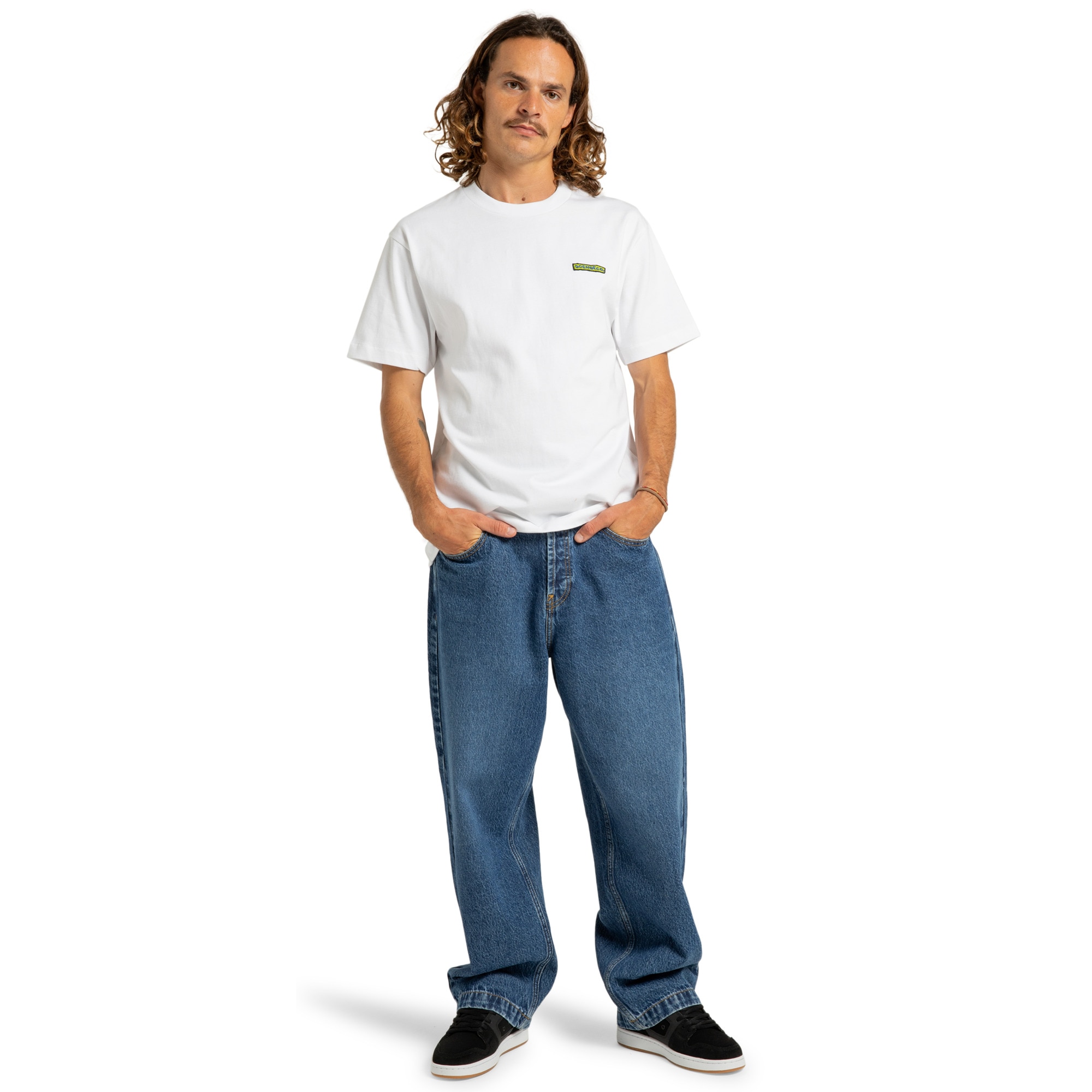 Pantalón de hombre Worker Baggy DC Shoes - Azul Azul-5