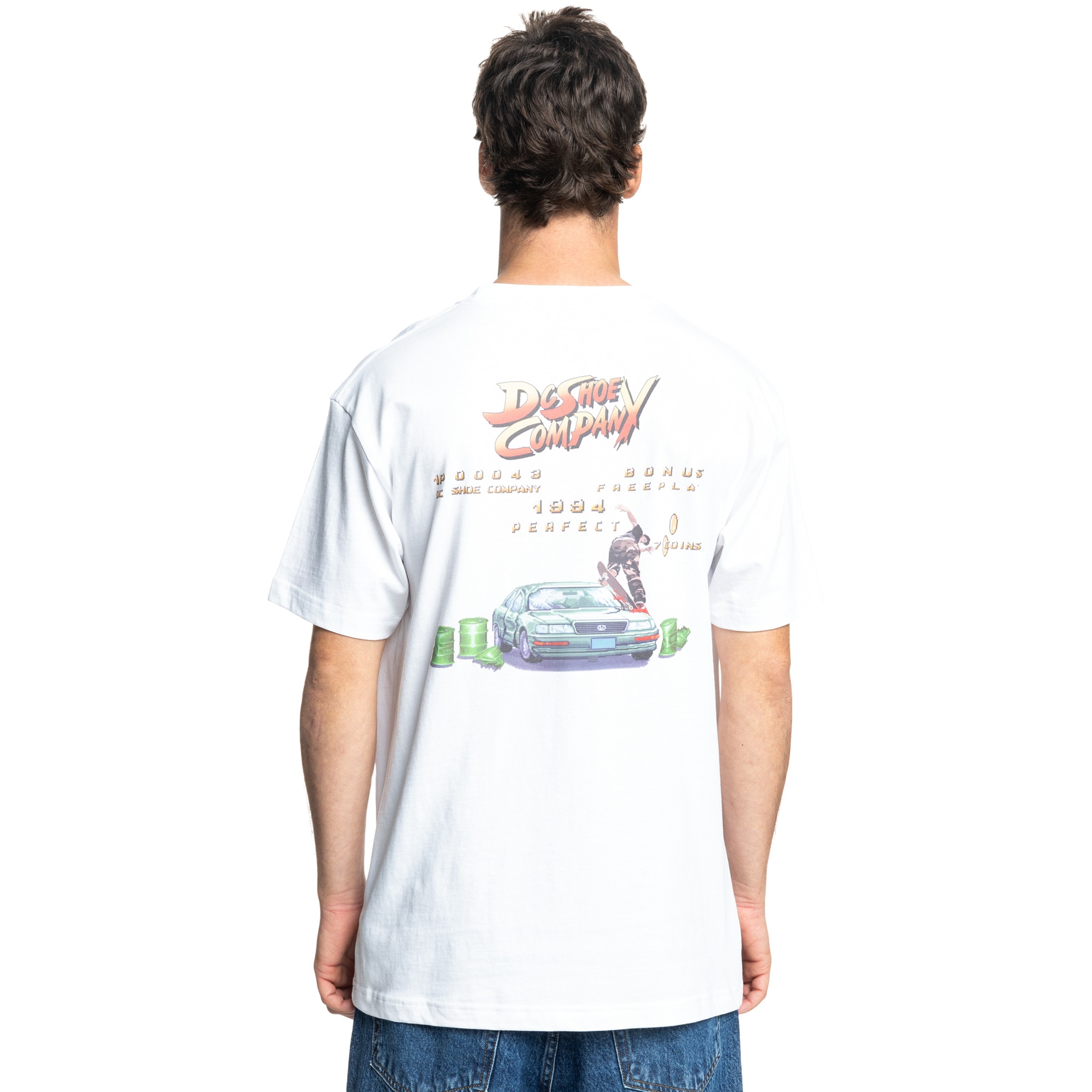 Imagen 2 de Camiseta de hombre Two Bit DC Shoes - Blanco Blanco