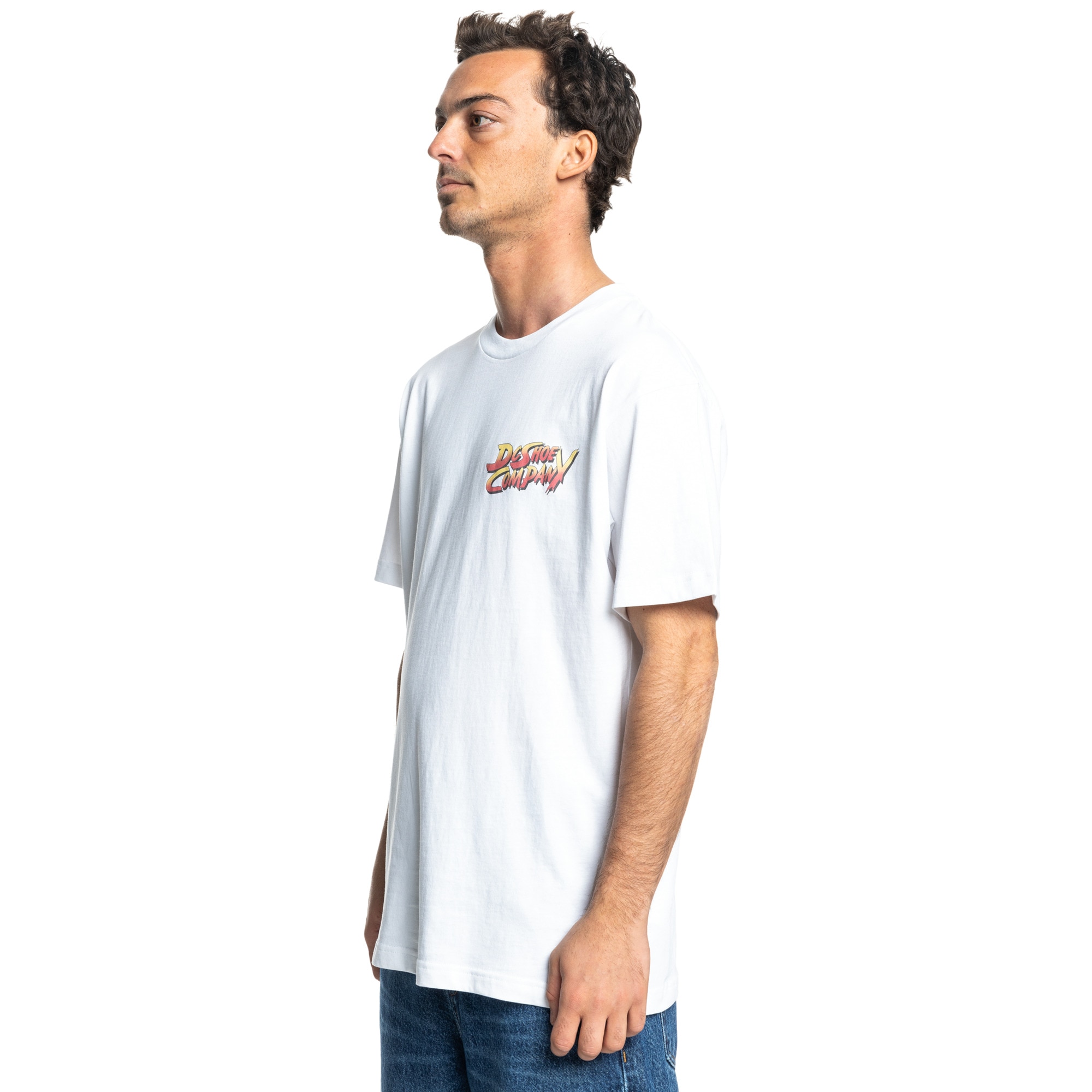 Imagen 3 de Camiseta de hombre Two Bit DC Shoes - Blanco Blanco