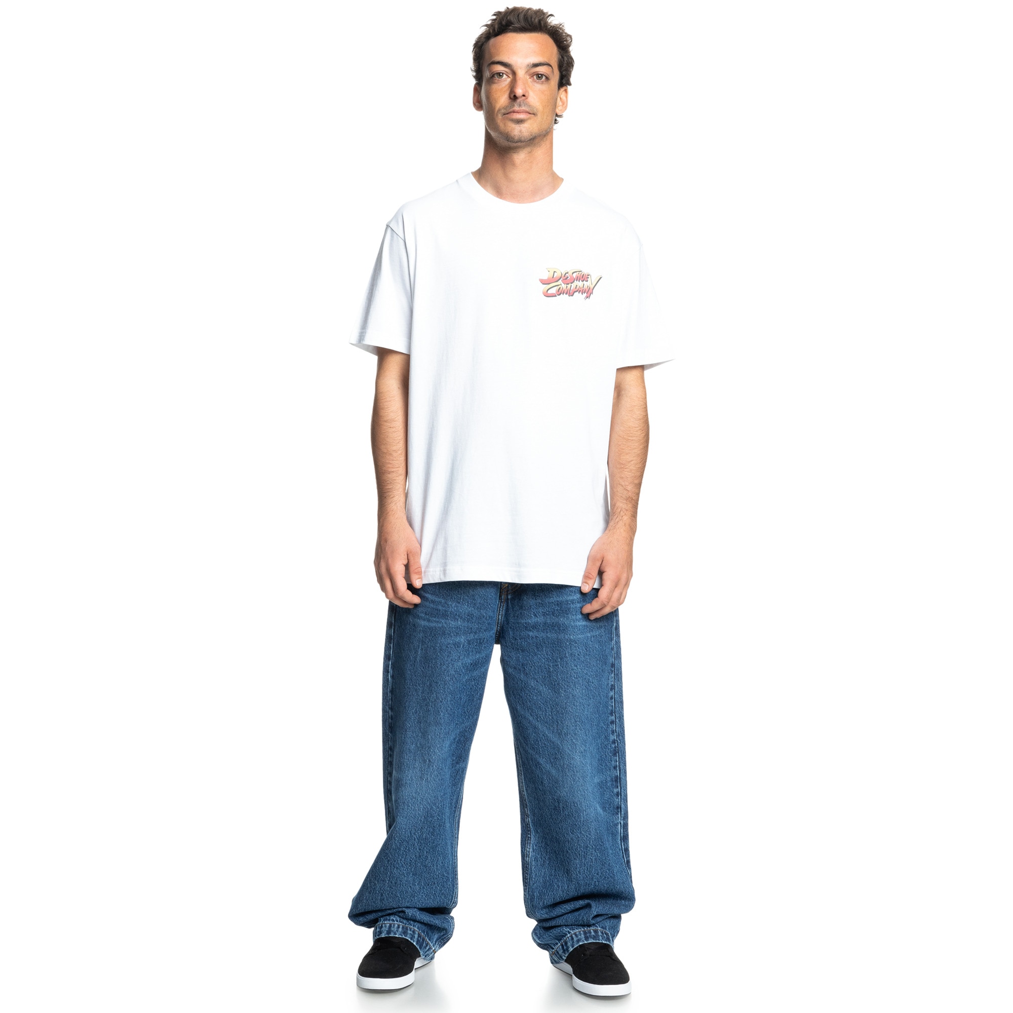 Imagen 5 de Camiseta de hombre Two Bit DC Shoes - Blanco Blanco