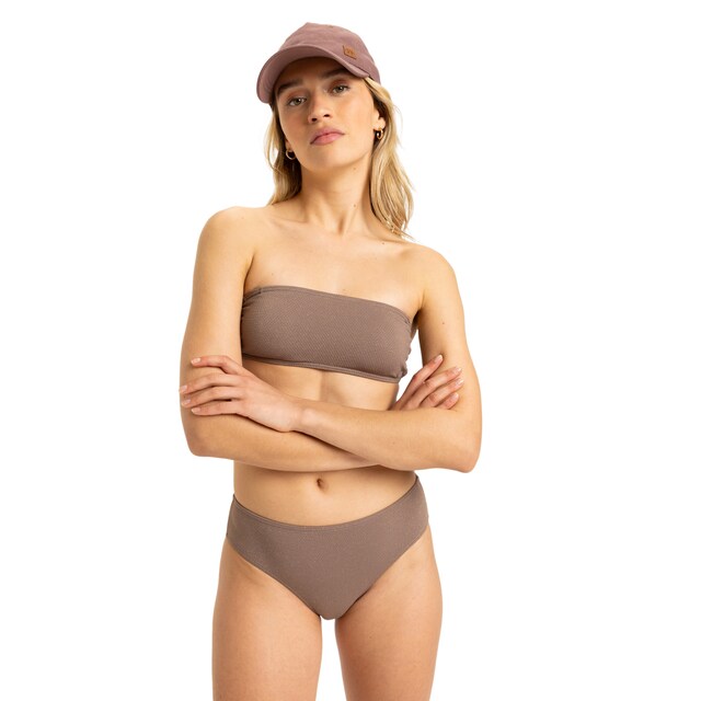 Imagen 0 de Braguita de bikini de cobertura completa de mujer Lasca Roxy