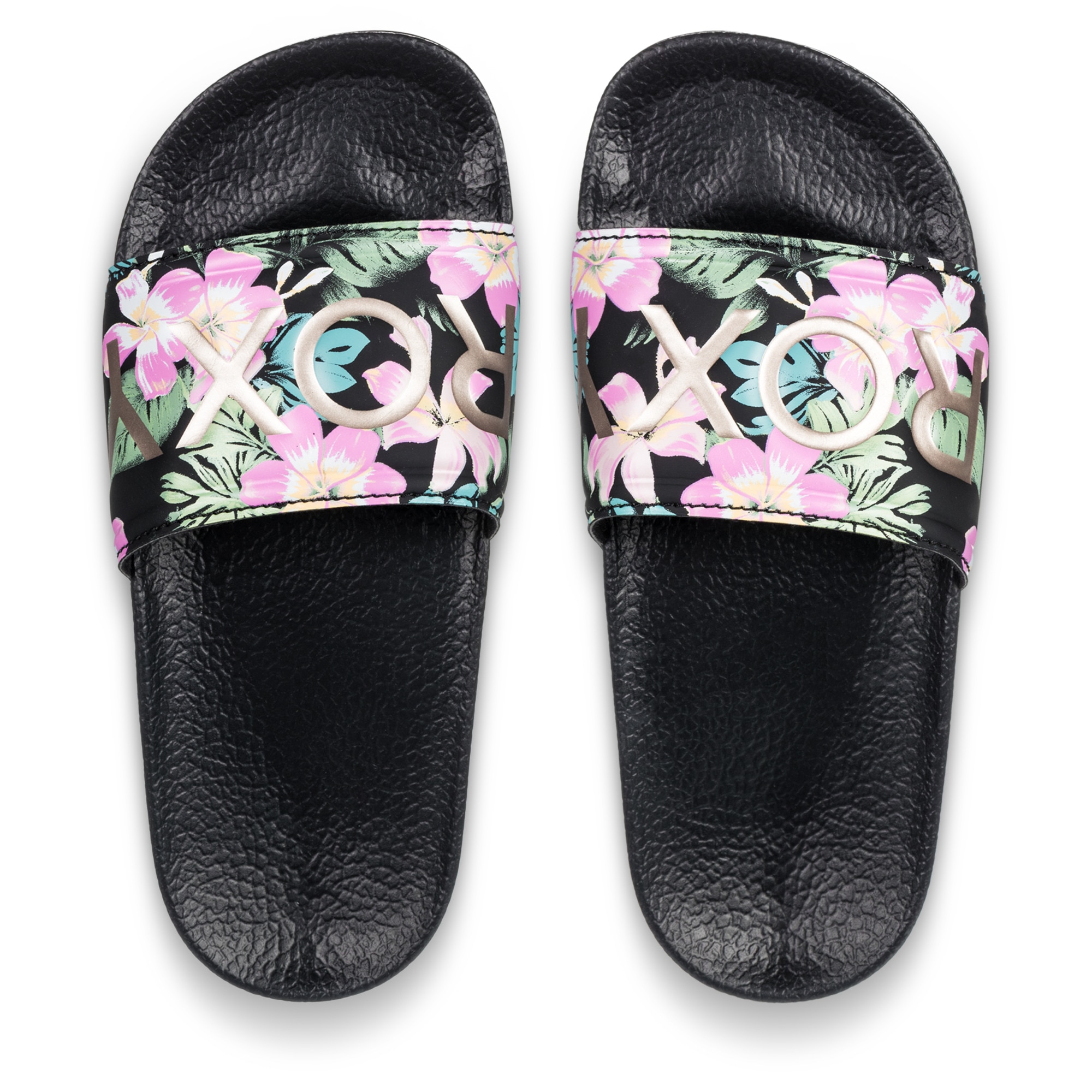Chanclas de niños Slippy Roxy - Multicolor Multicolor-3