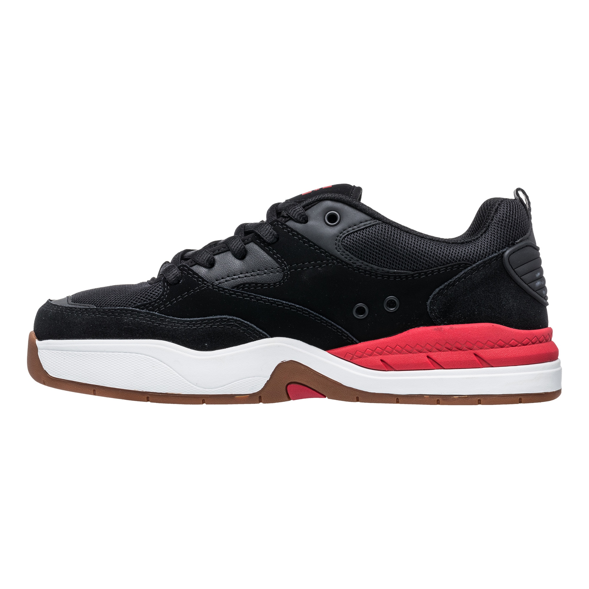Zapatillas de hombre DC Ascend S DC Shoes - Negro / Rojo Negro / Rojo-3