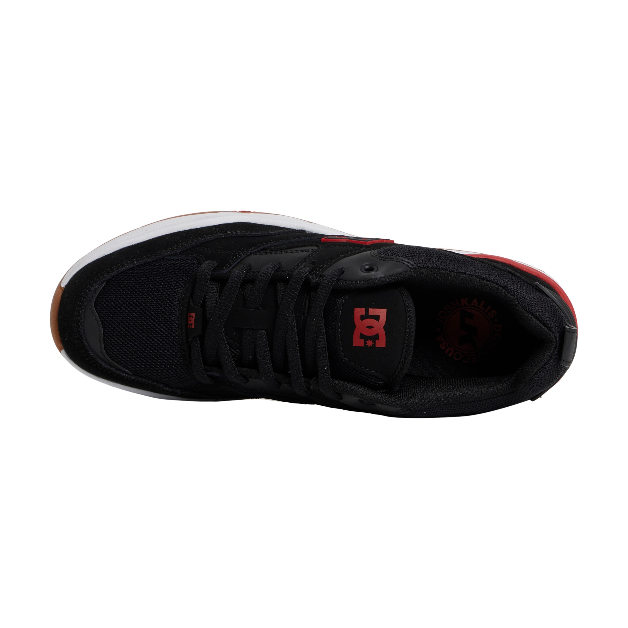 Zapatillas de hombre DC Ascend S DC Shoes - Negro / Rojo Negro / Rojo-4