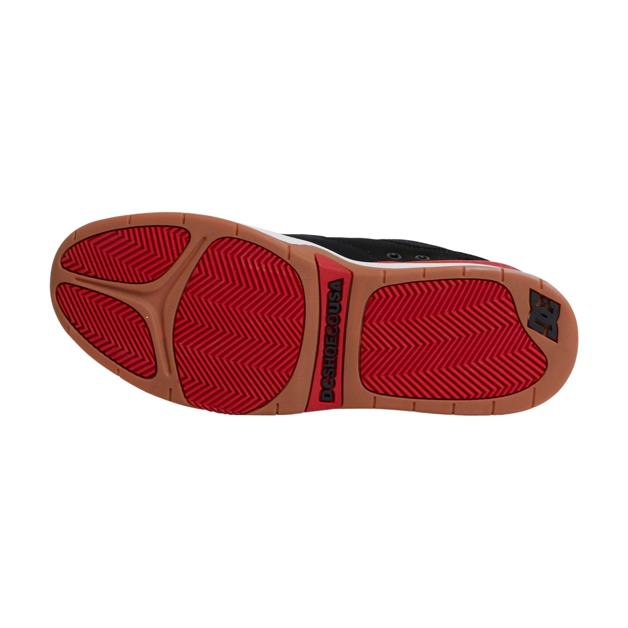 Zapatillas de hombre DC Ascend S DC Shoes - Negro / Rojo Negro / Rojo-5