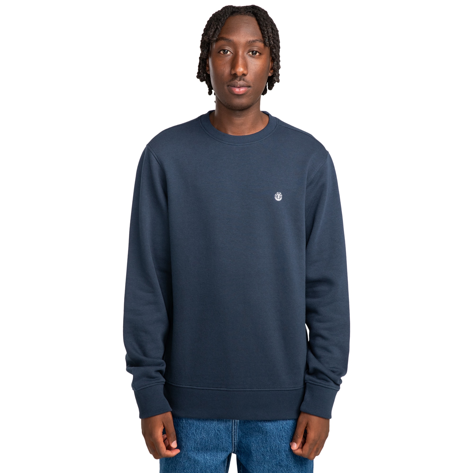 Sudadera de hombre Icon Embroidery Cr Element - Azul oscuro Azul oscuro-1