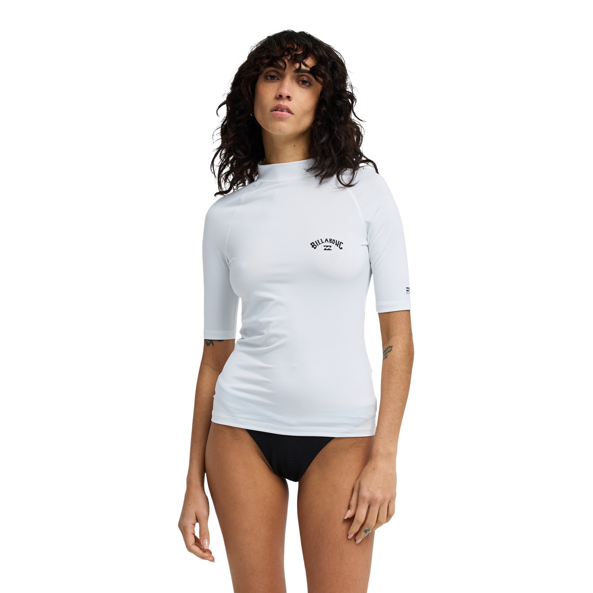 Billabong Lycra de surf de mujer Tropic Surf Blanco
