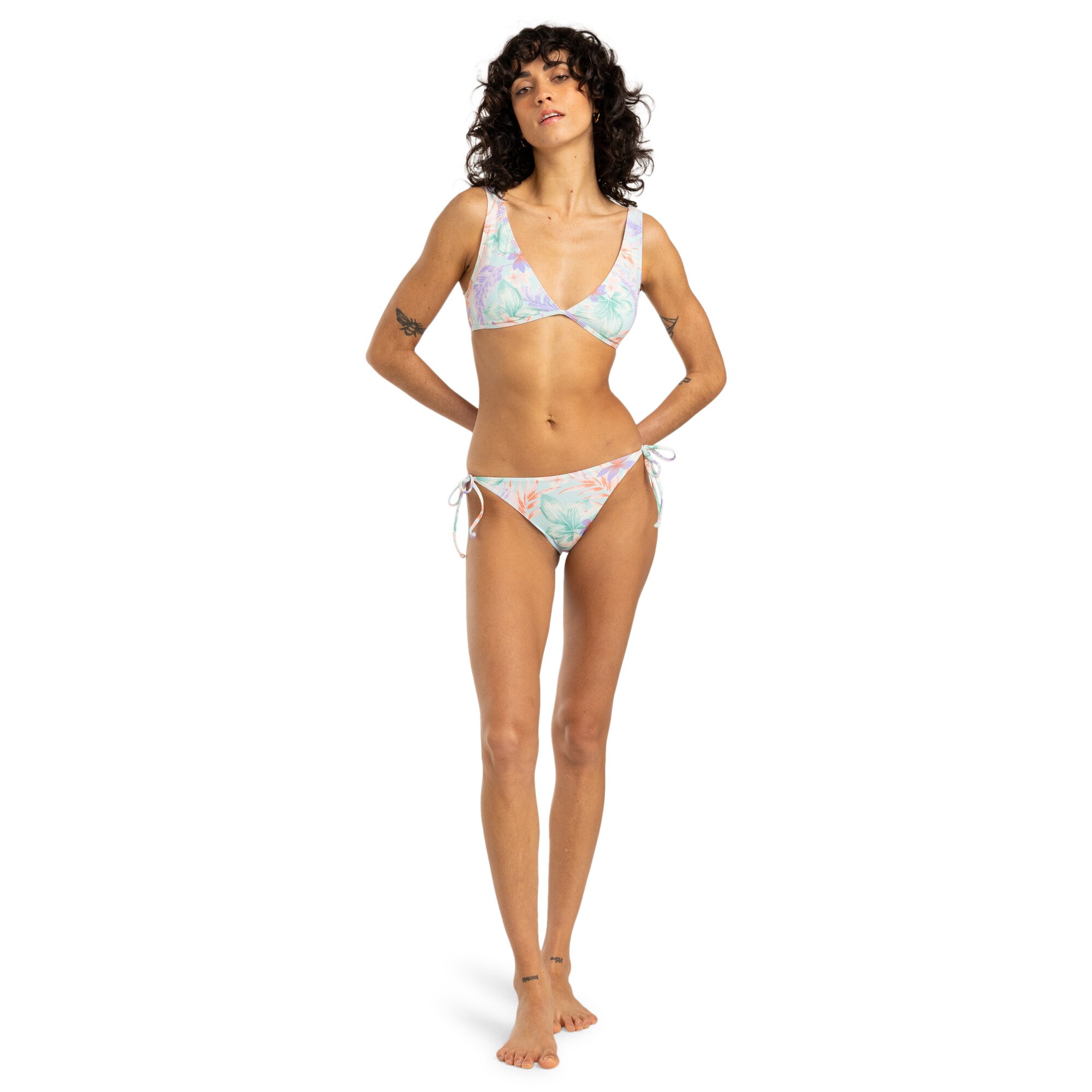 Braga de bikini de mujer Wave Haze Billabong - Azul Azul-3