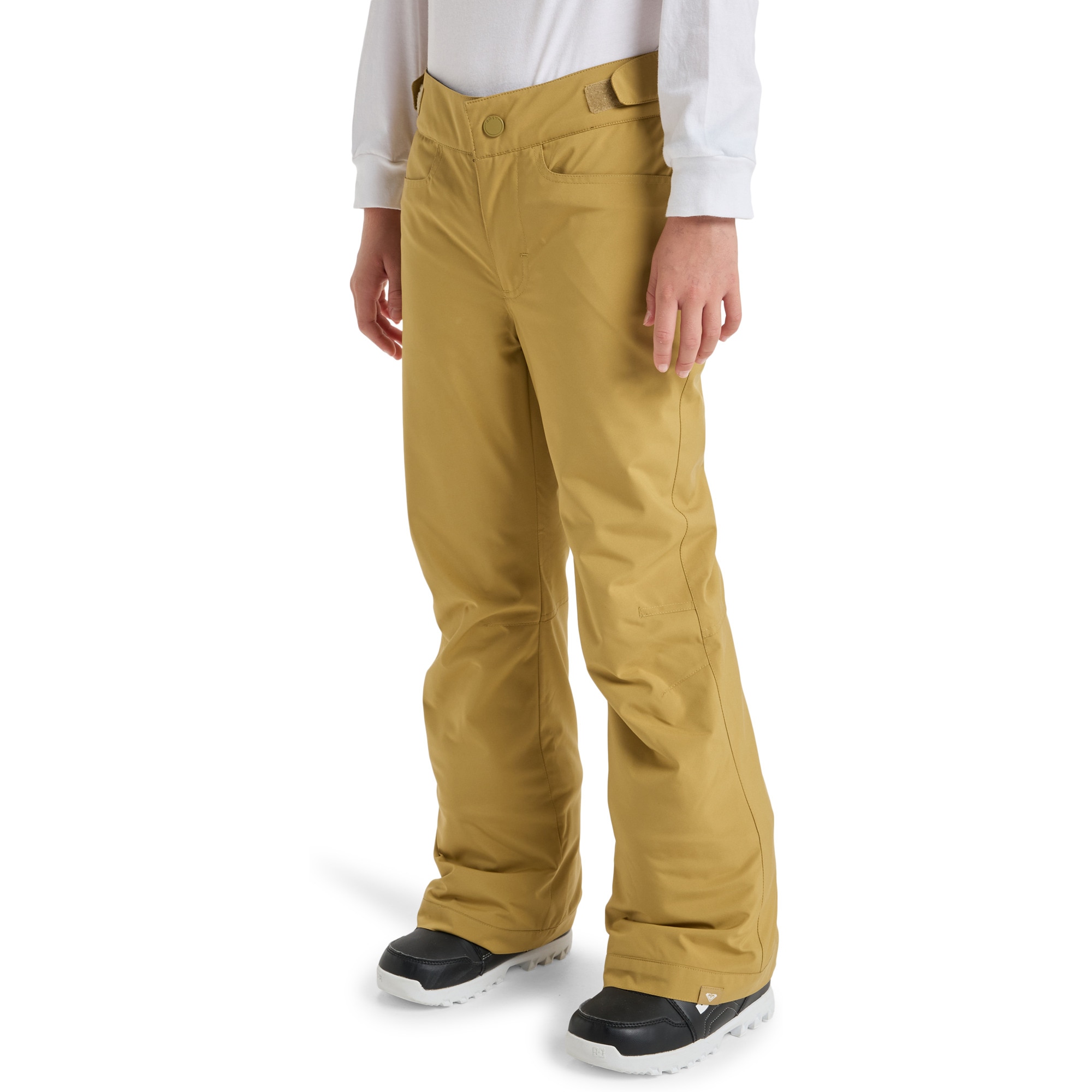 Pantalón de niños Backyard Girl Roxy - Beige Beige-3