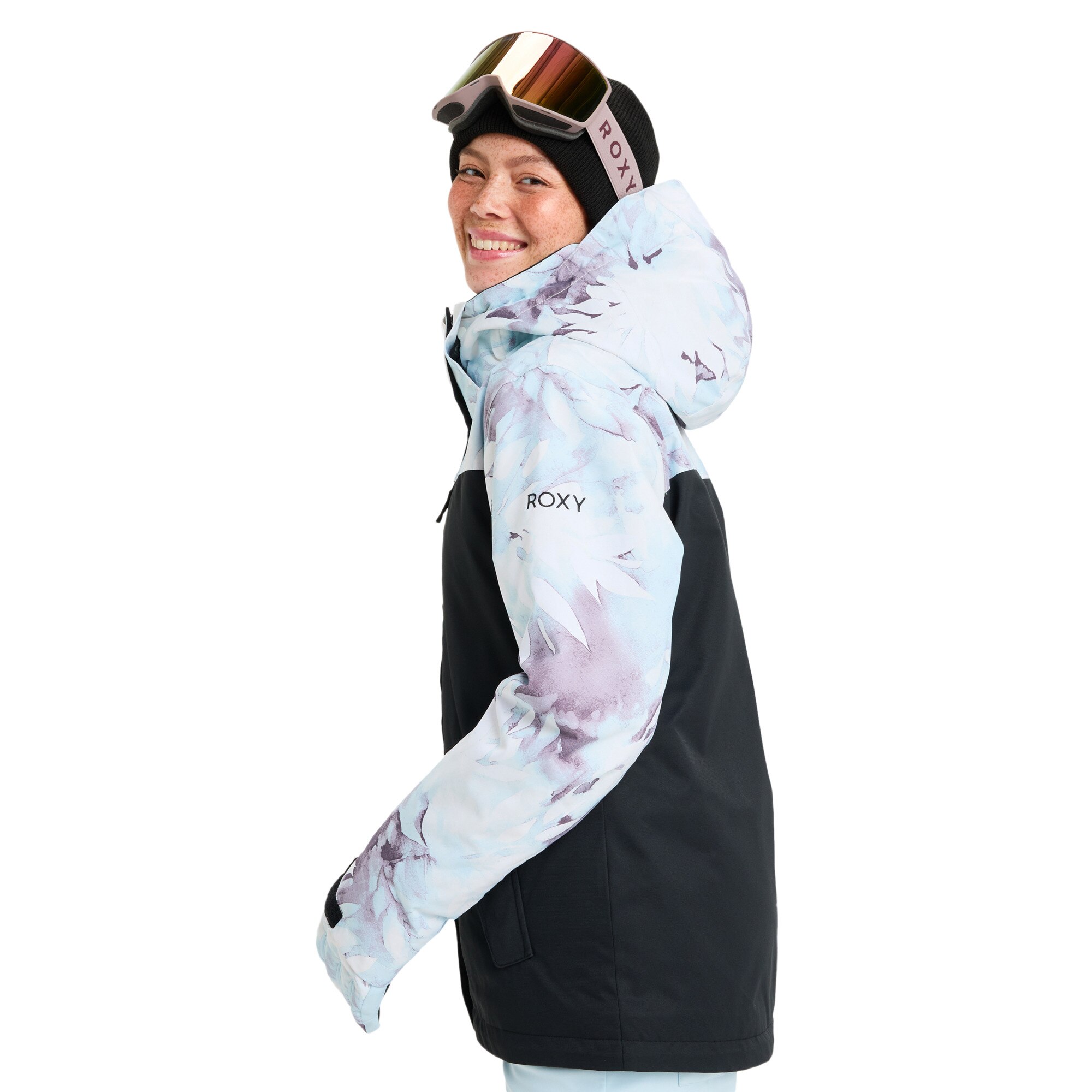 Chaqueta de mujer Roxy Jetty Block Roxy - Azul Azul-3