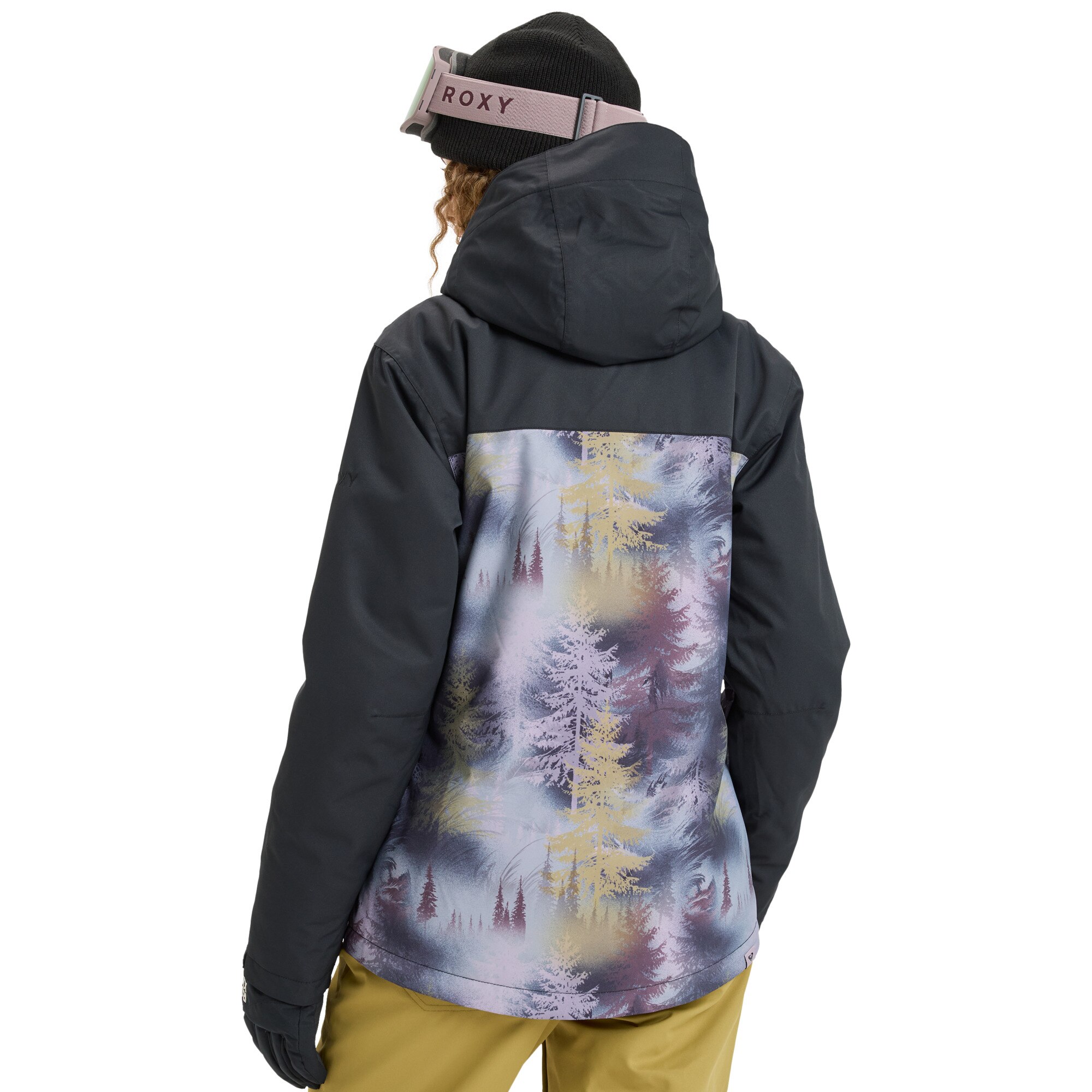 Chaqueta de mujer Roxy Jetty Block Roxy - Gris Gris-2