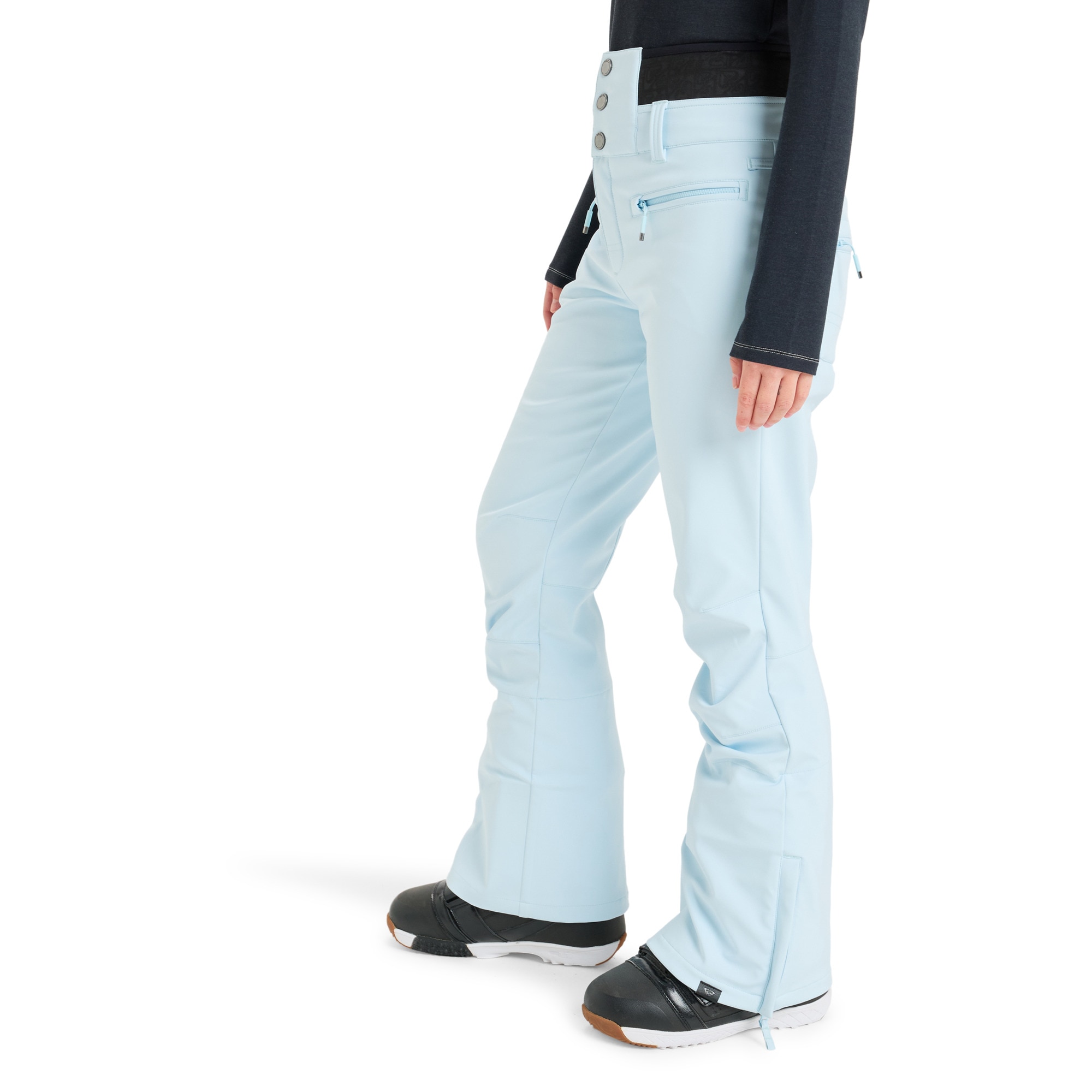Pantalón de mujer Rising High Roxy - Azul Azul-3
