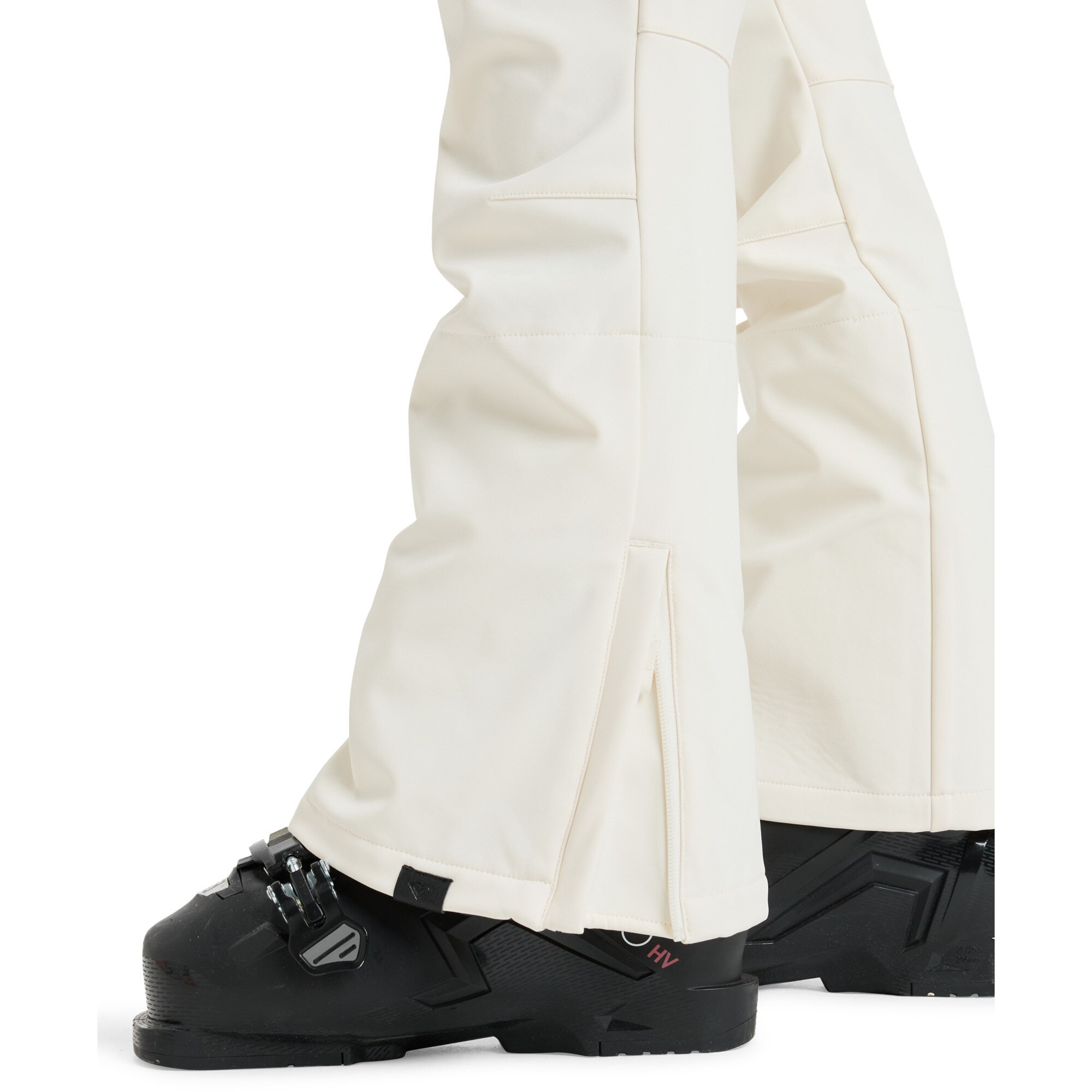 Pantalón de mujer Rising High Roxy - Blanco Blanco-6