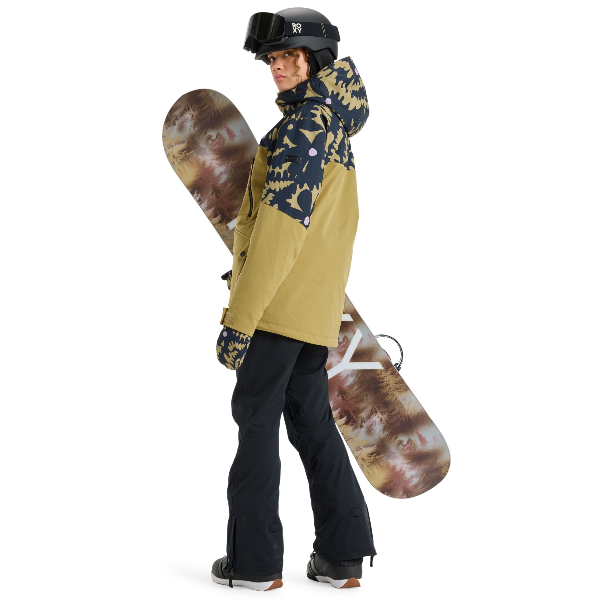 Chaqueta de mujer Stated Roxy - Beige Beige-5
