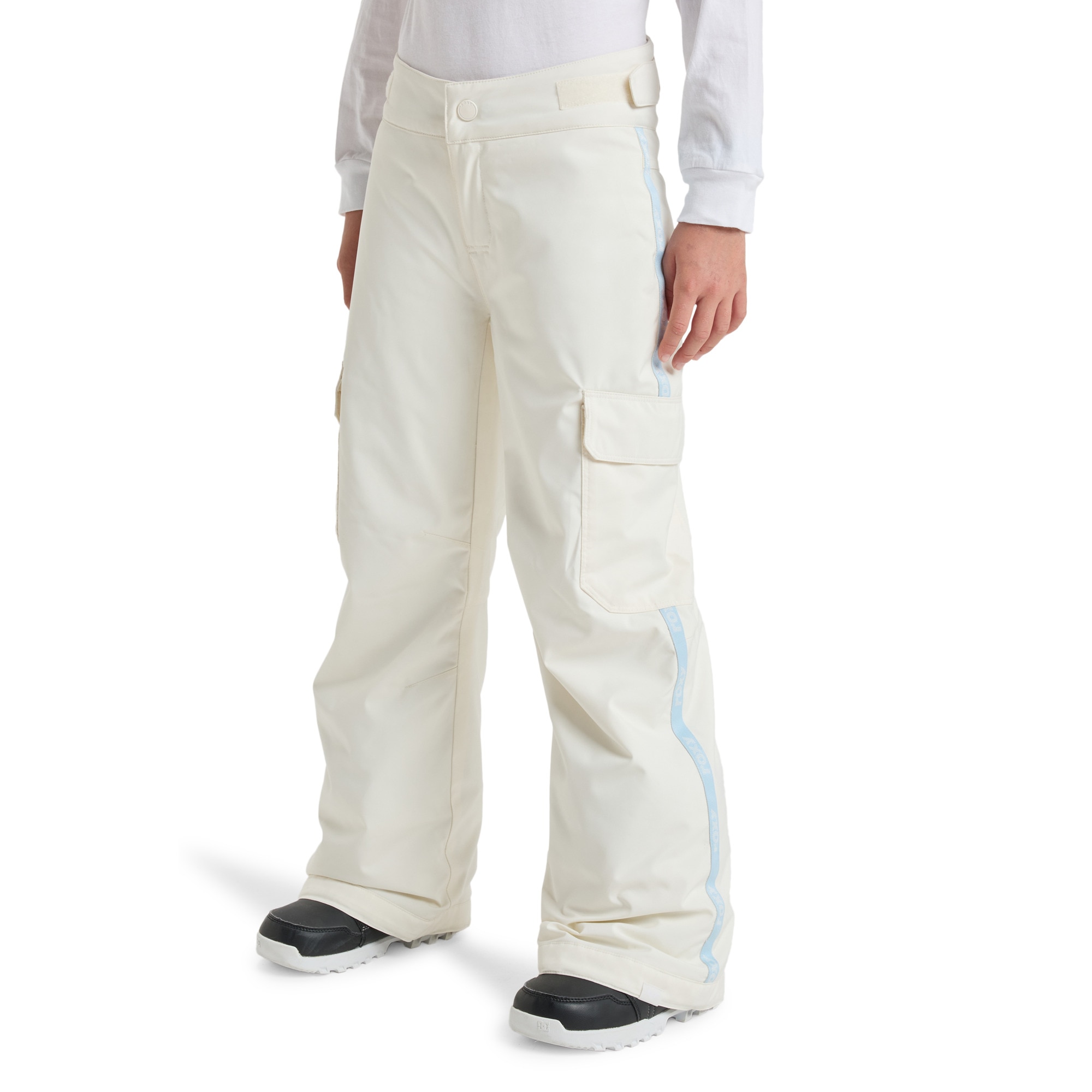 Pantalón de niños Banky Ice Girl Roxy - Blanco Blanco-3