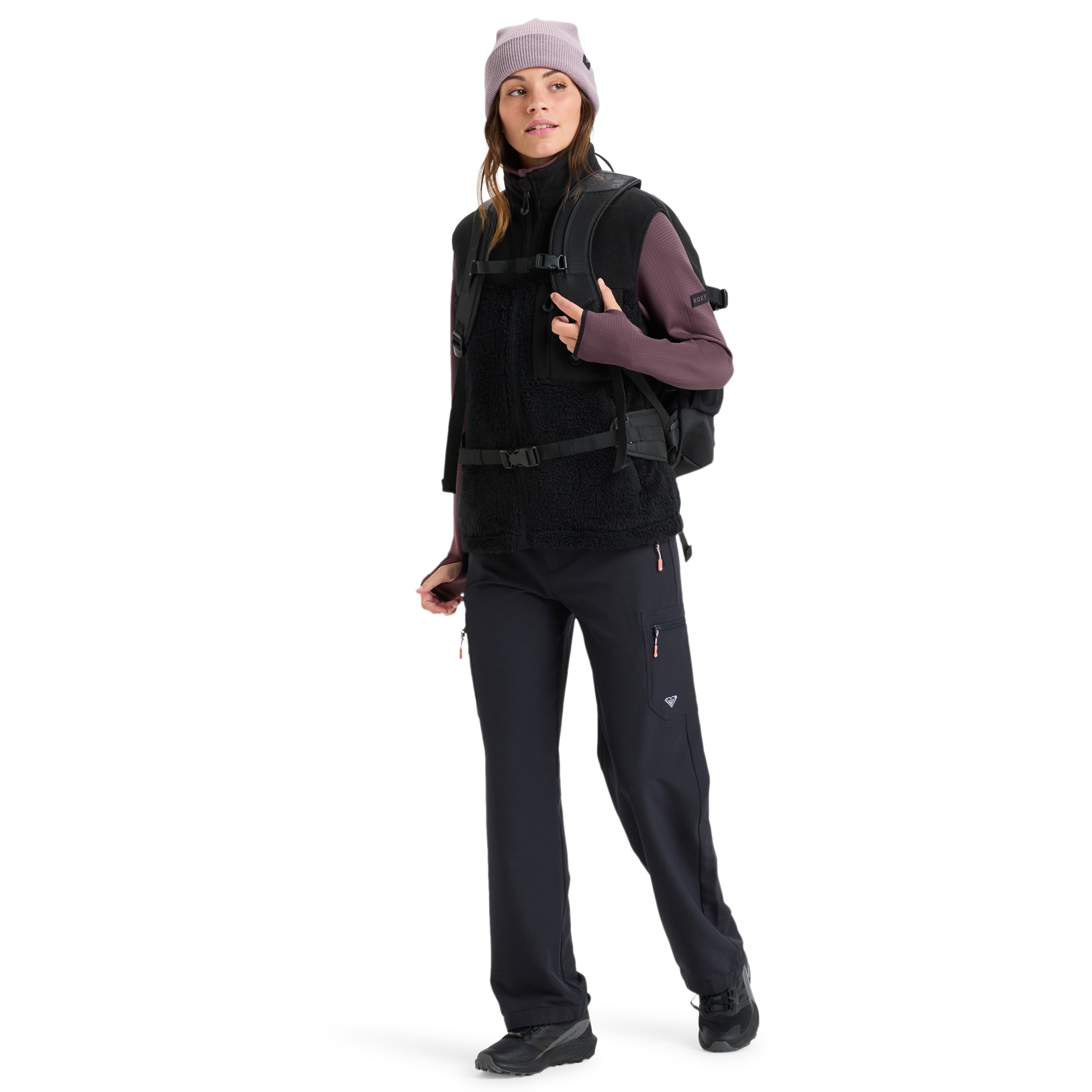 Imagen 5 de Pantalón de mujer Vertex Roxy - Gris Gris
