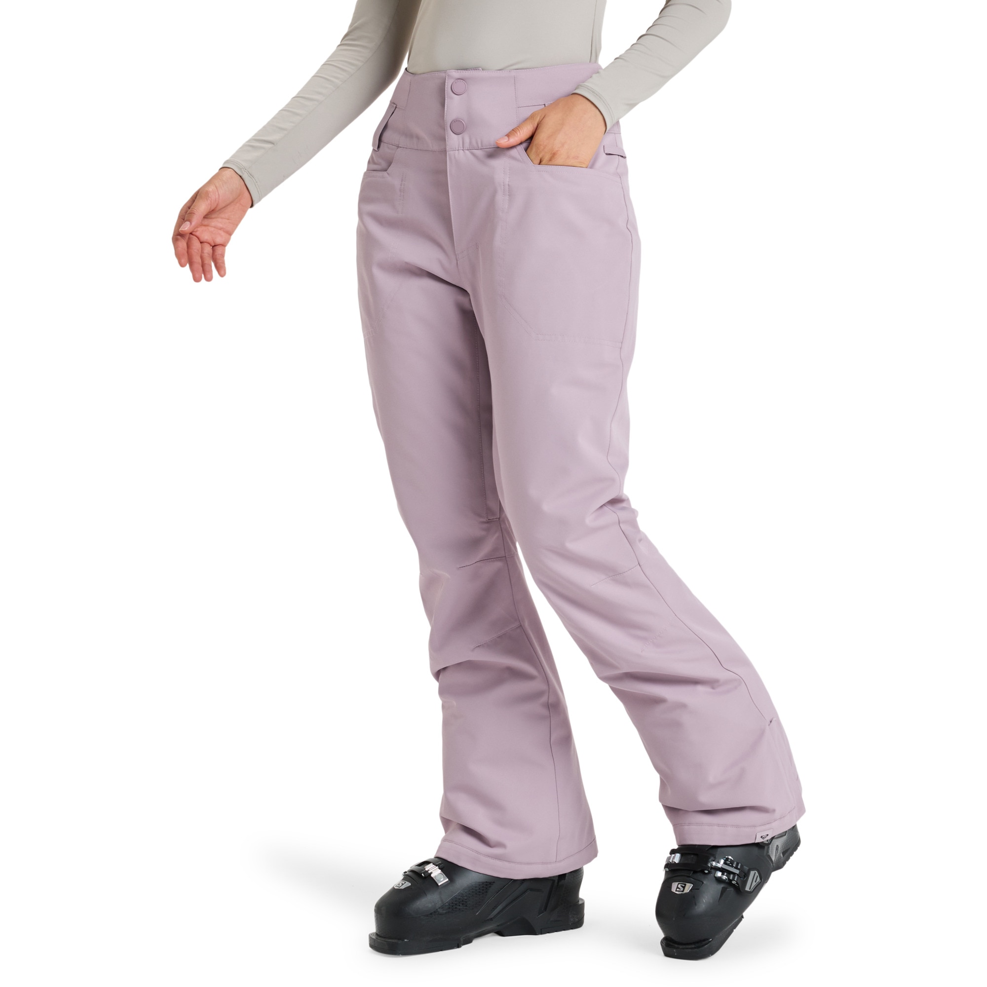 Pantalón de mujer Diversion Roxy - Morado Morado-3